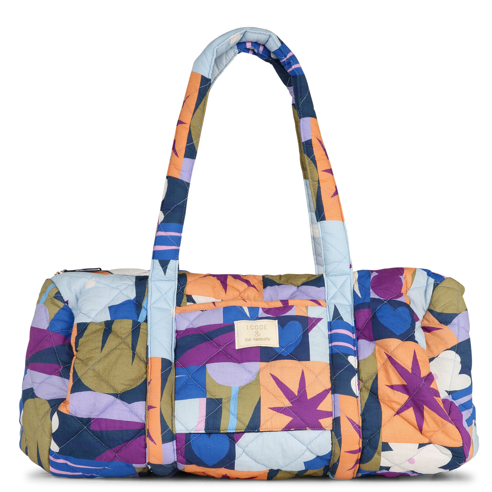 Cotton weekend bag I CODE Multicolored