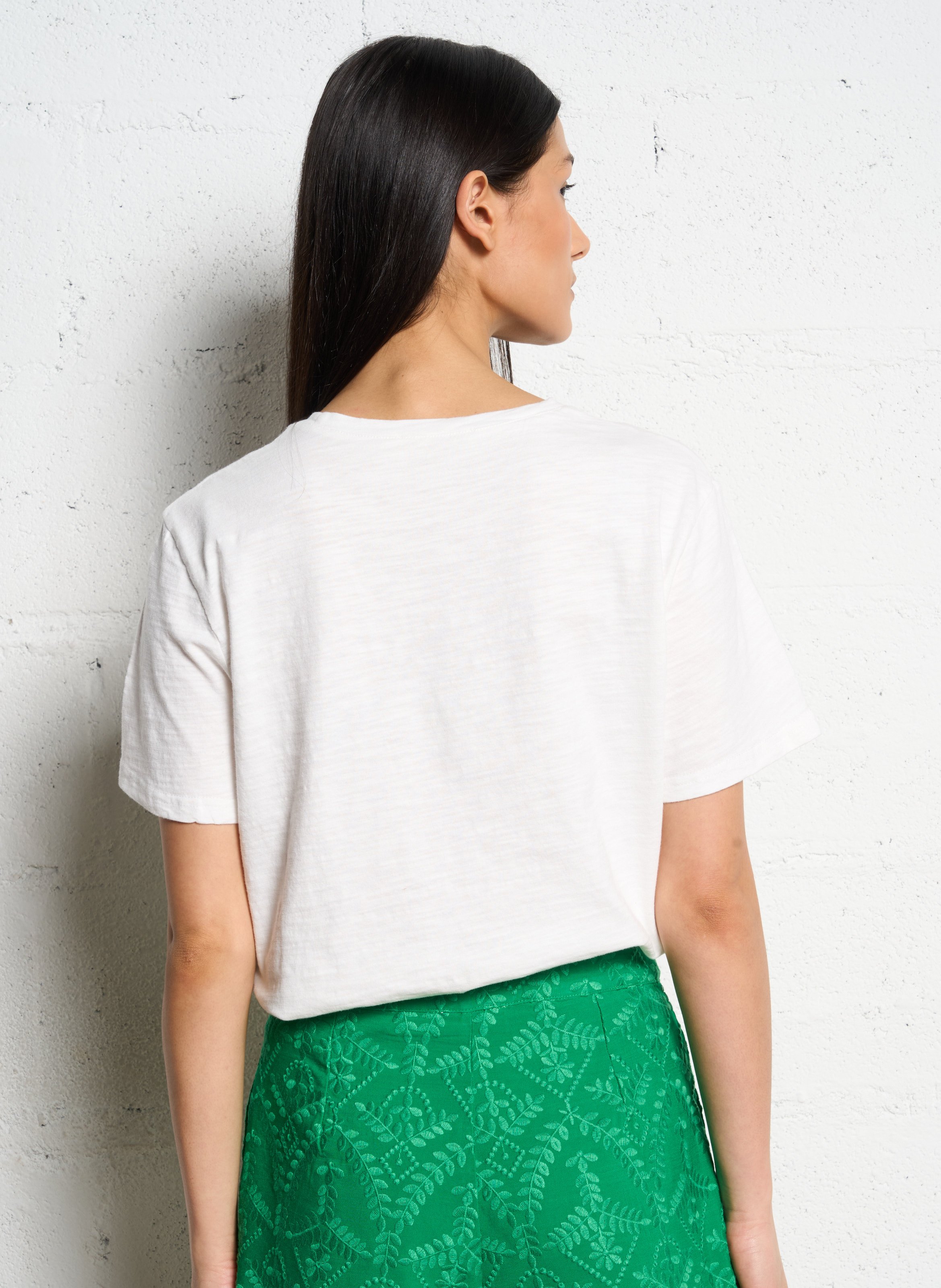 Camiliday round-neck sleeveless cotton top LA PETITE ETOILE Beige