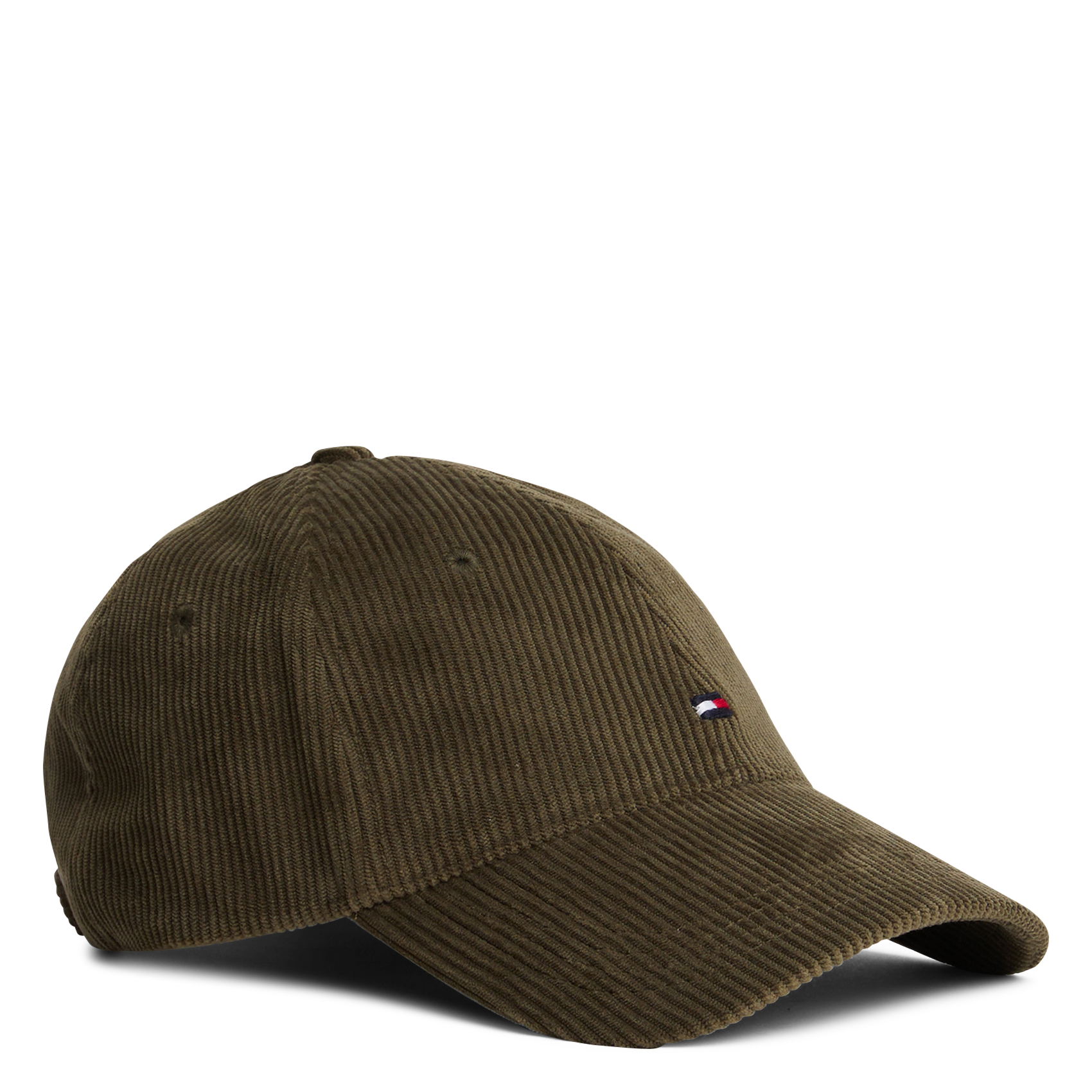 Casquette en velours côtelé TOMMY HILFIGER Kaki