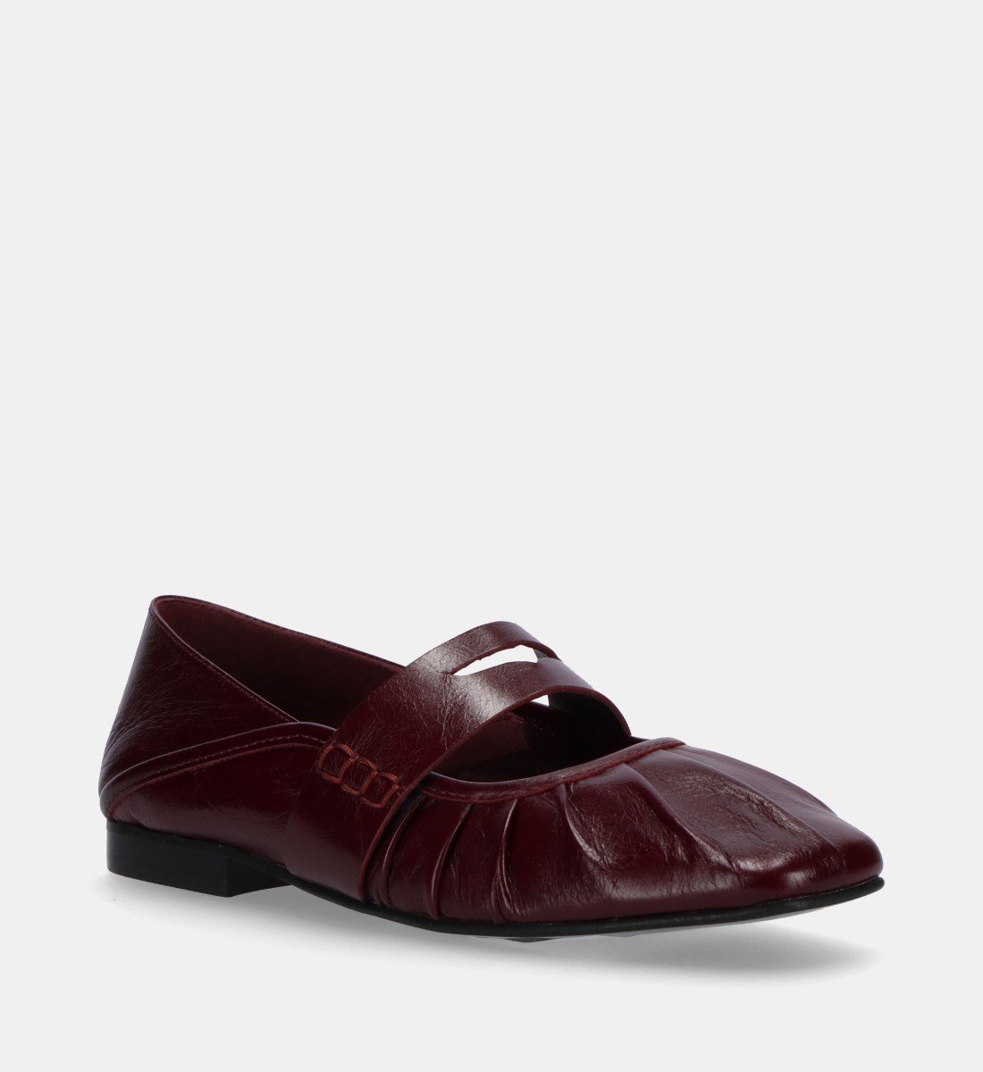 Ballerines en cuir ALOHAS Rouge