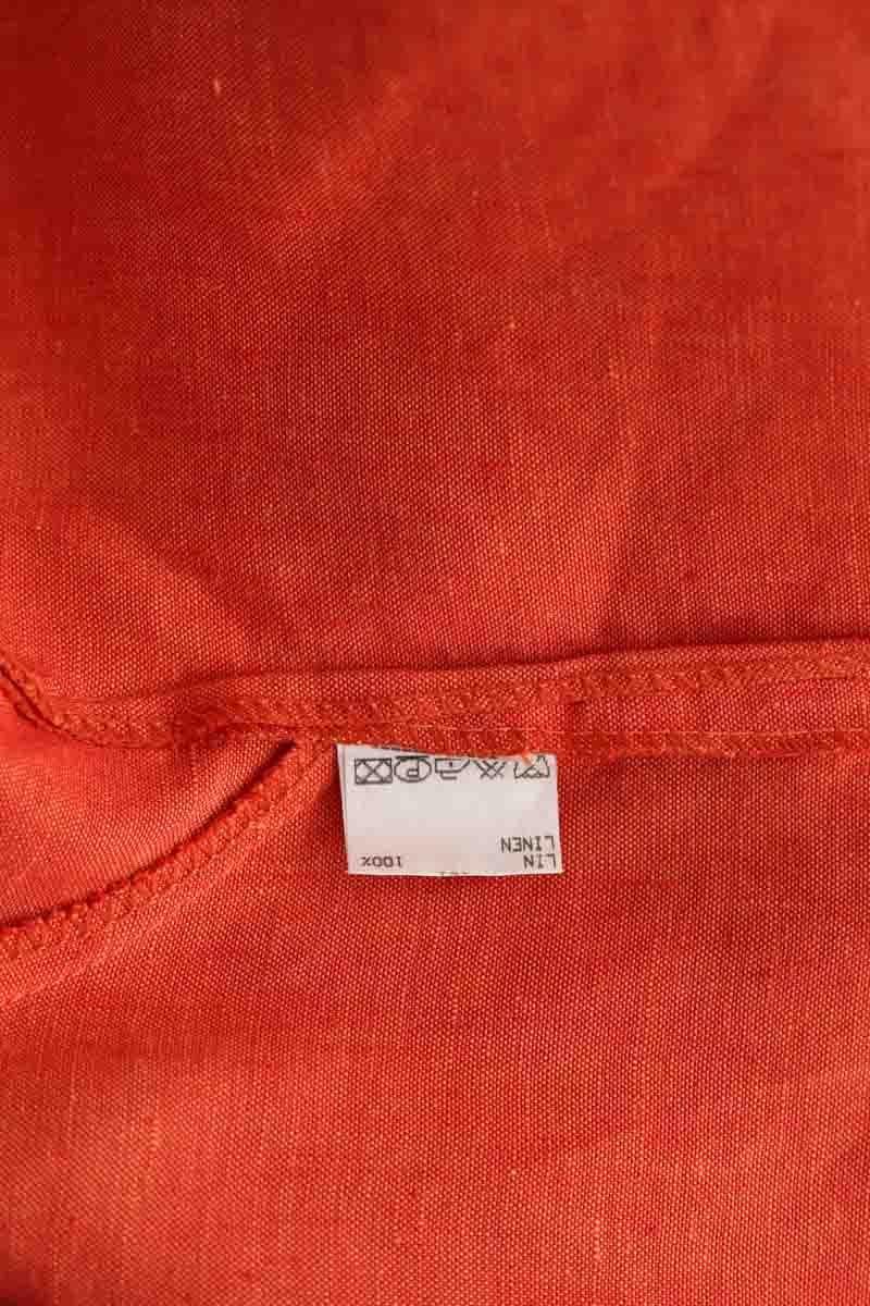 Linen dress TARA JARMON - Seconde Main Orange