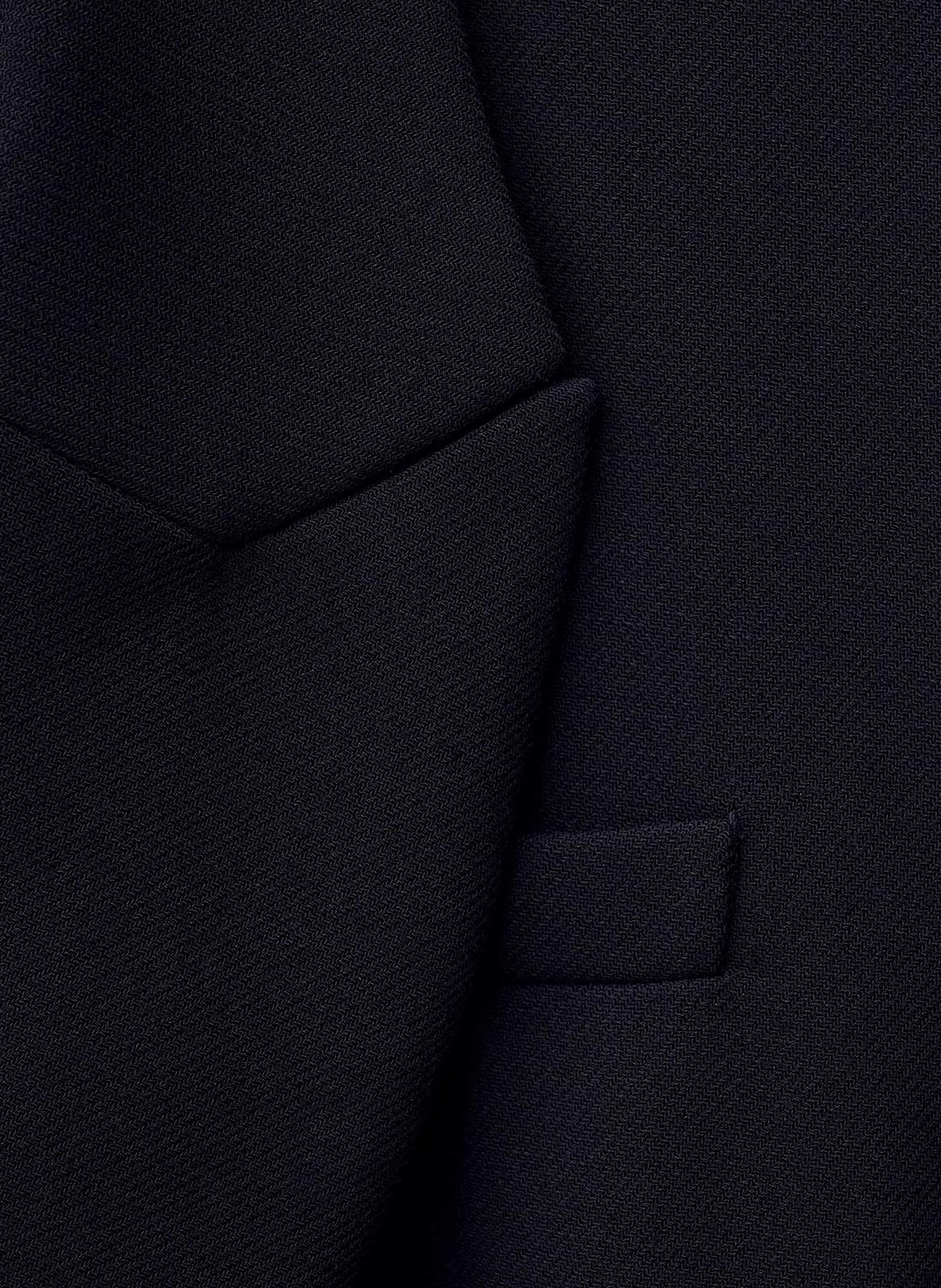 Top with tailored collar BA&amp;SH Blue