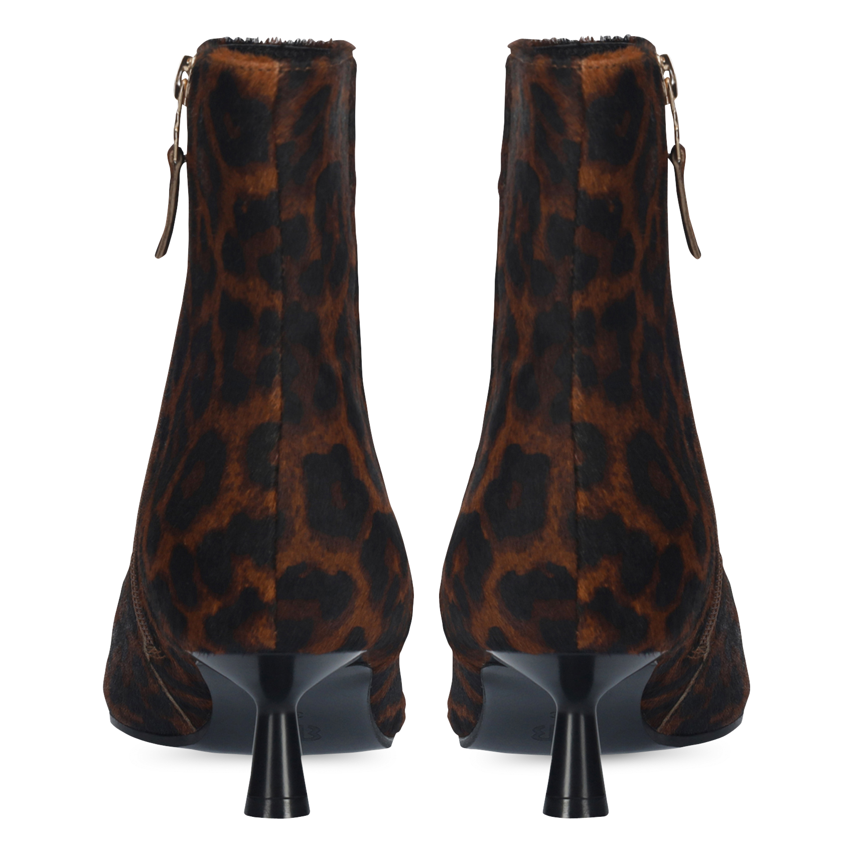 Bottines en cuir pony BIBI LOU Multicolore