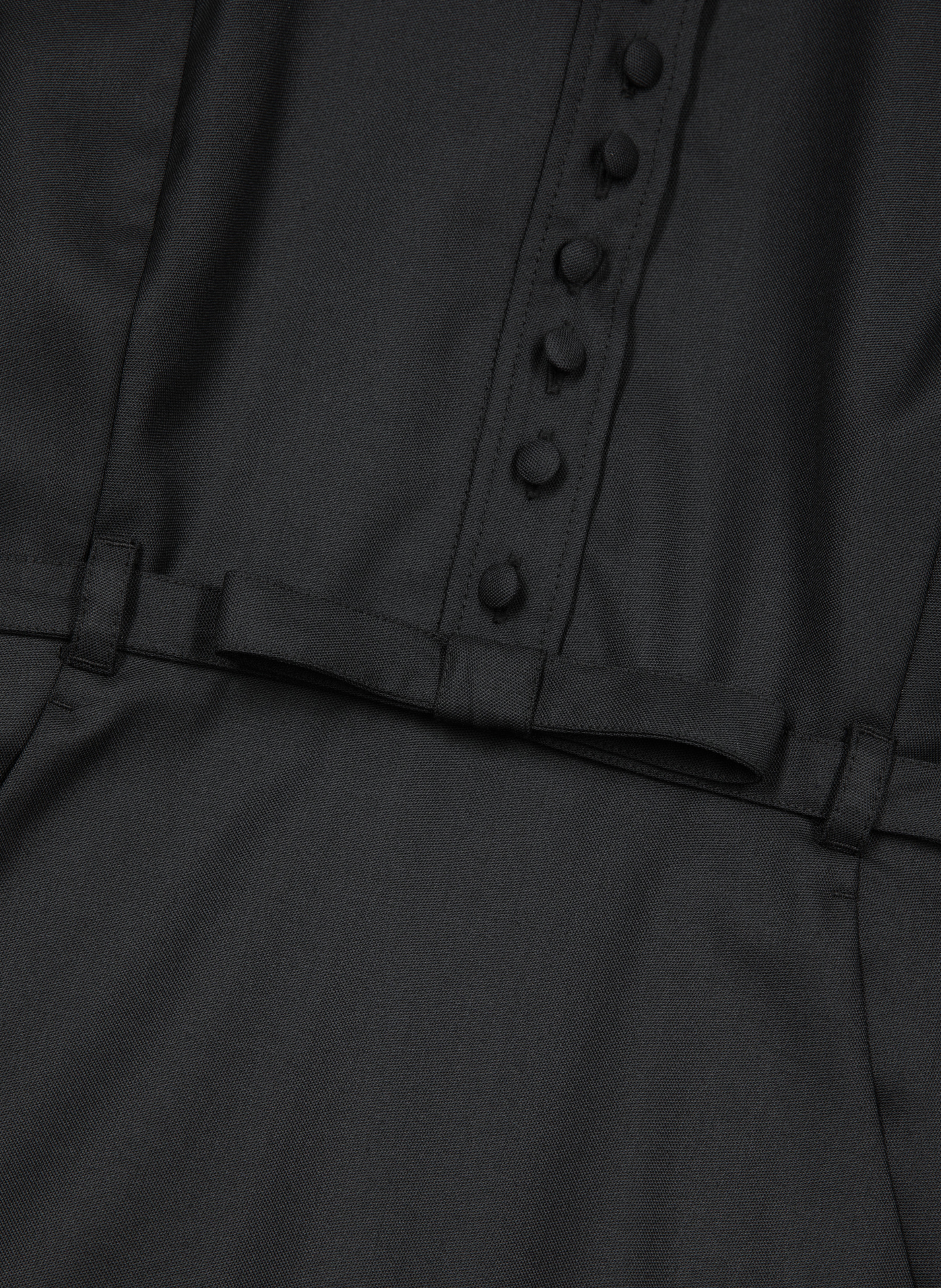 Robe courte en laine THE KOOPLES Noir