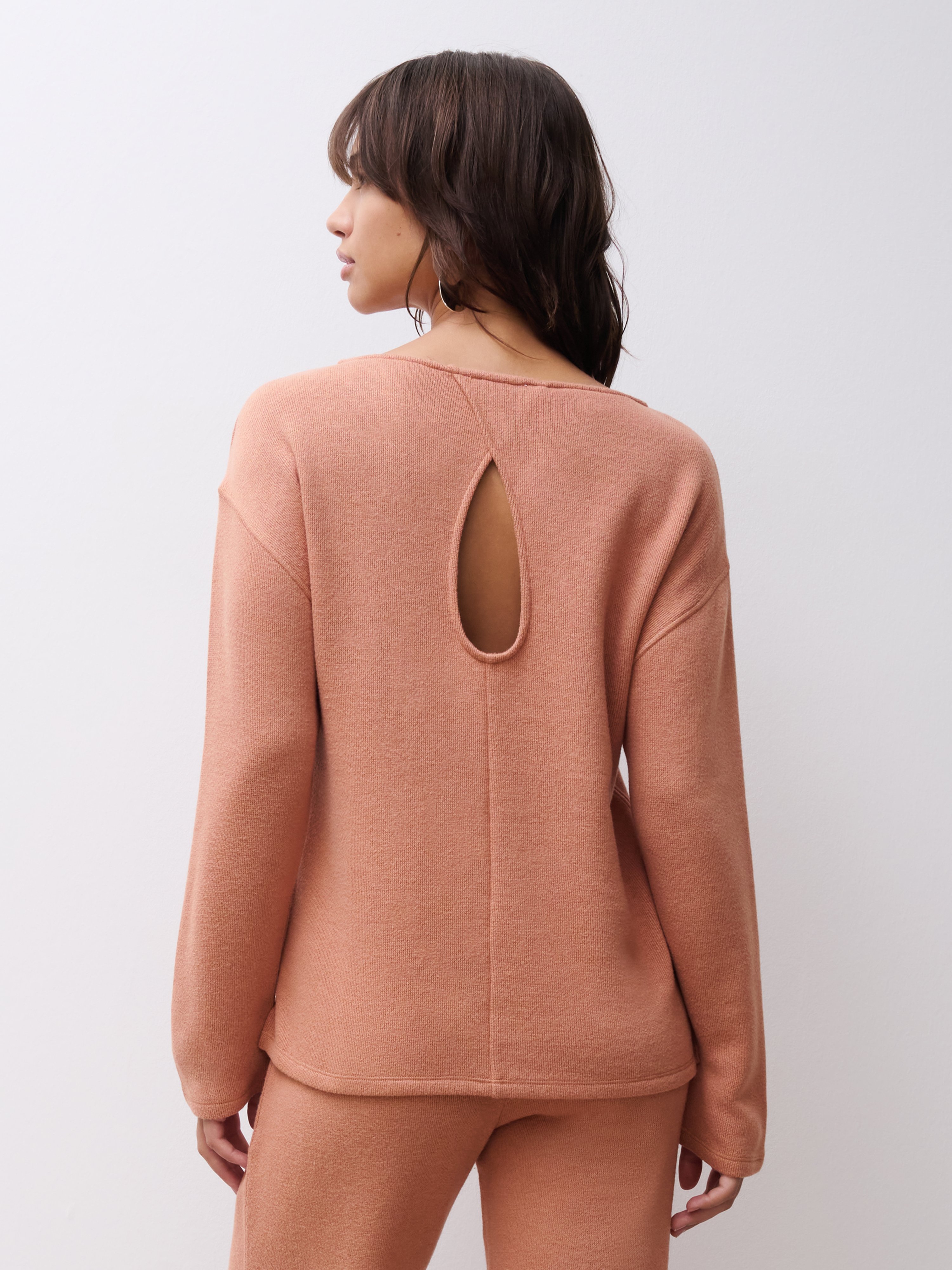 Long-sleeve T-shirt CHANTELLE Beige