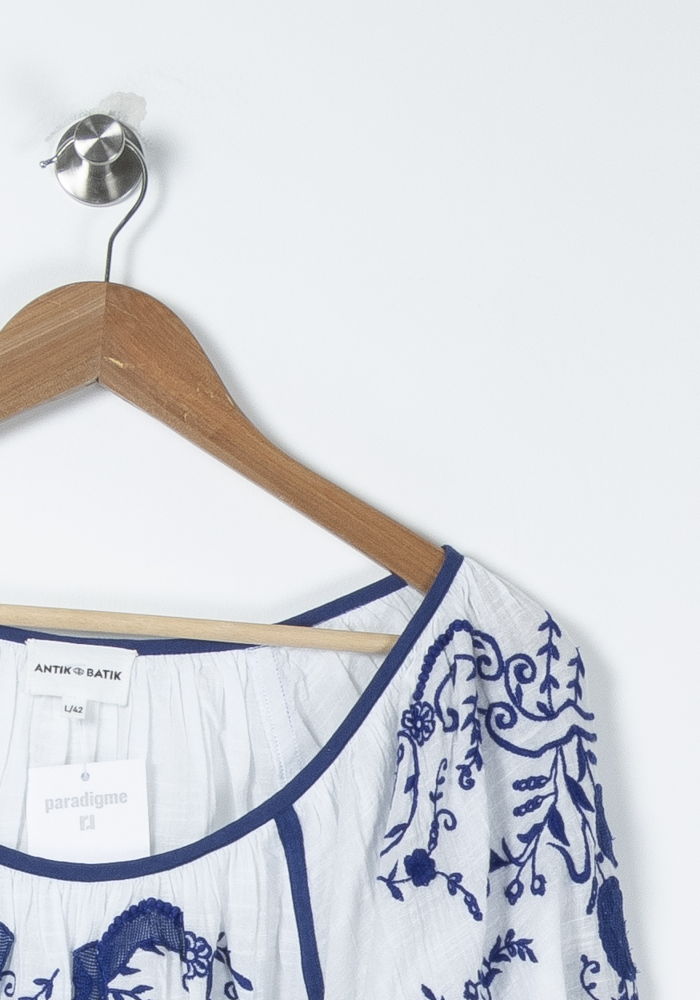 Blouse ANTIK BATIK - Seconde Main White