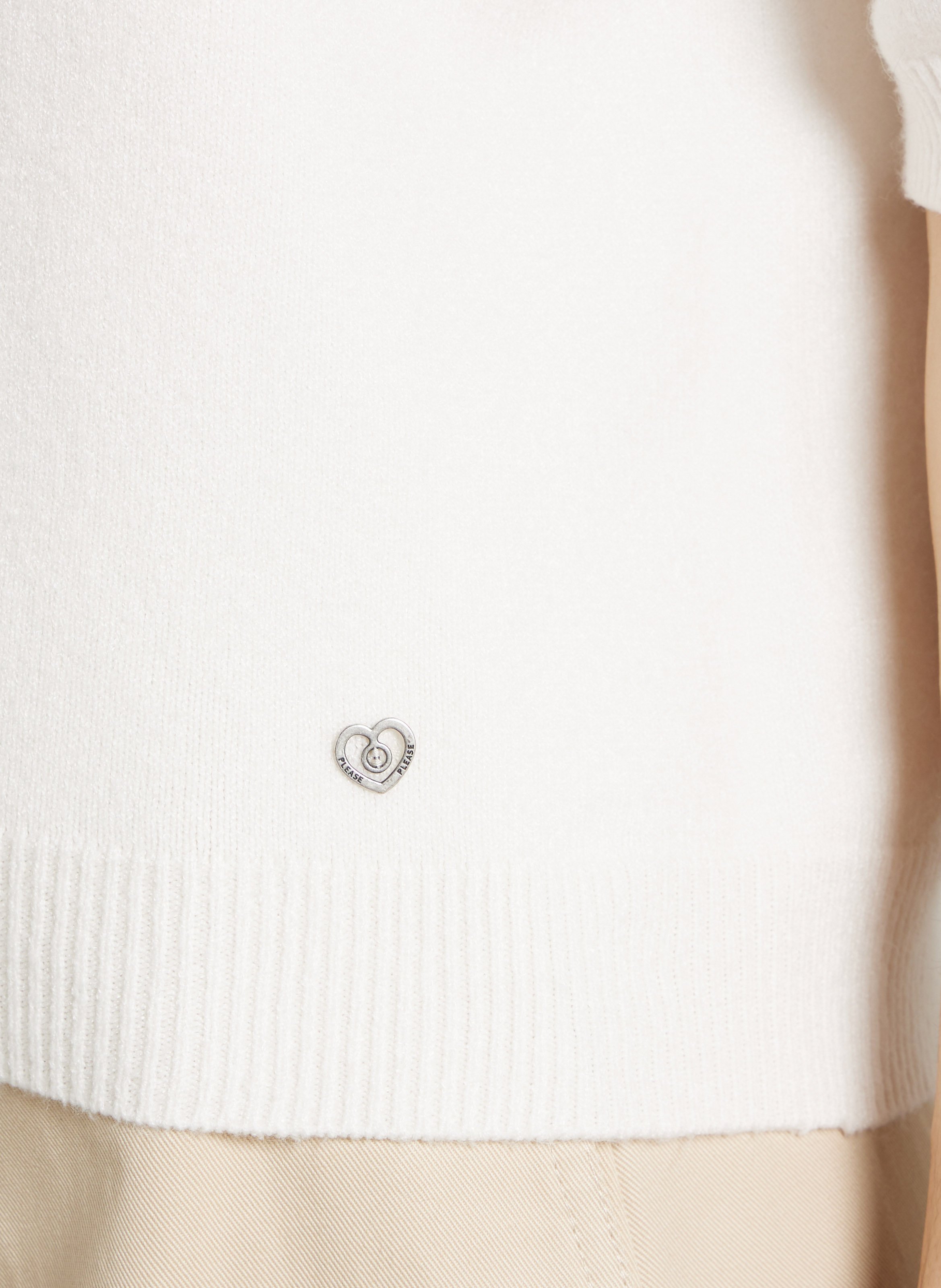 Oversized sweater PLEASE Beige