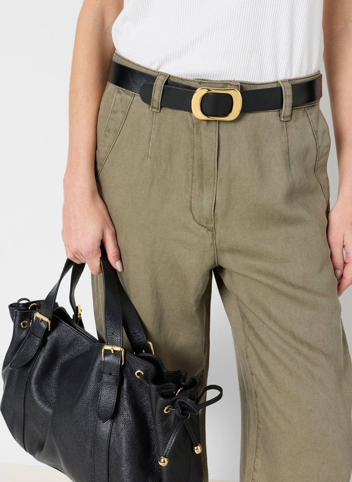 Weit geschnittene Hose GERARD DAREL Khaki
