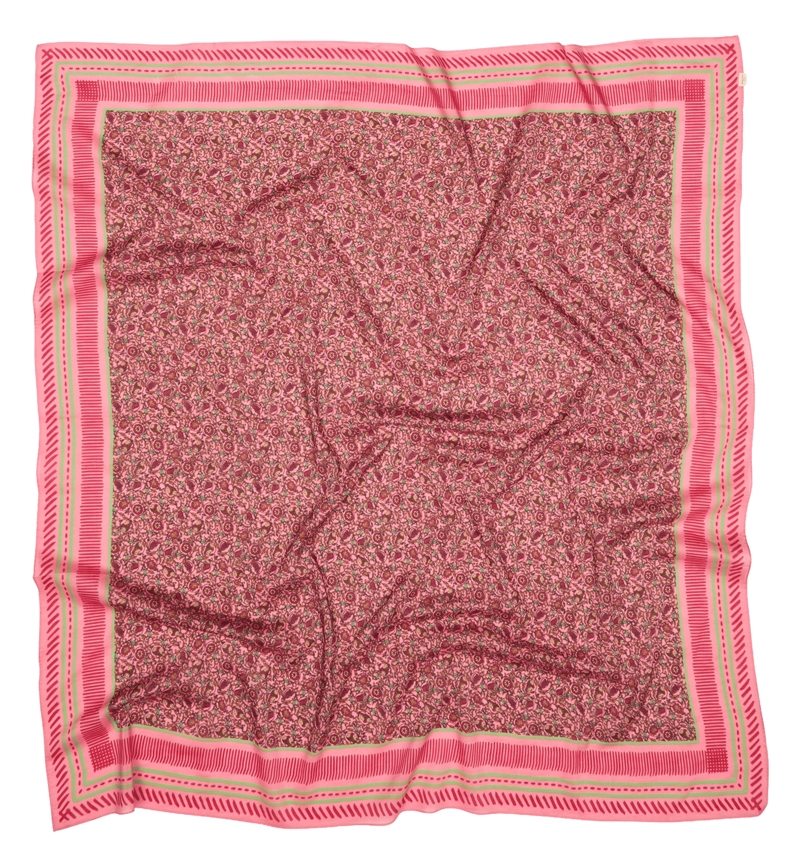 Cotton-blend floaty scarf BECKSONDERGAARD