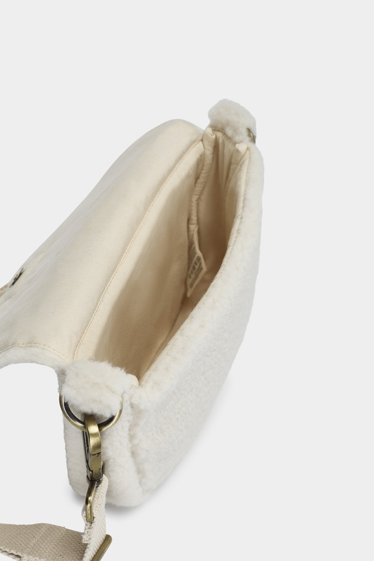 Cotton handbag HINDBAG White