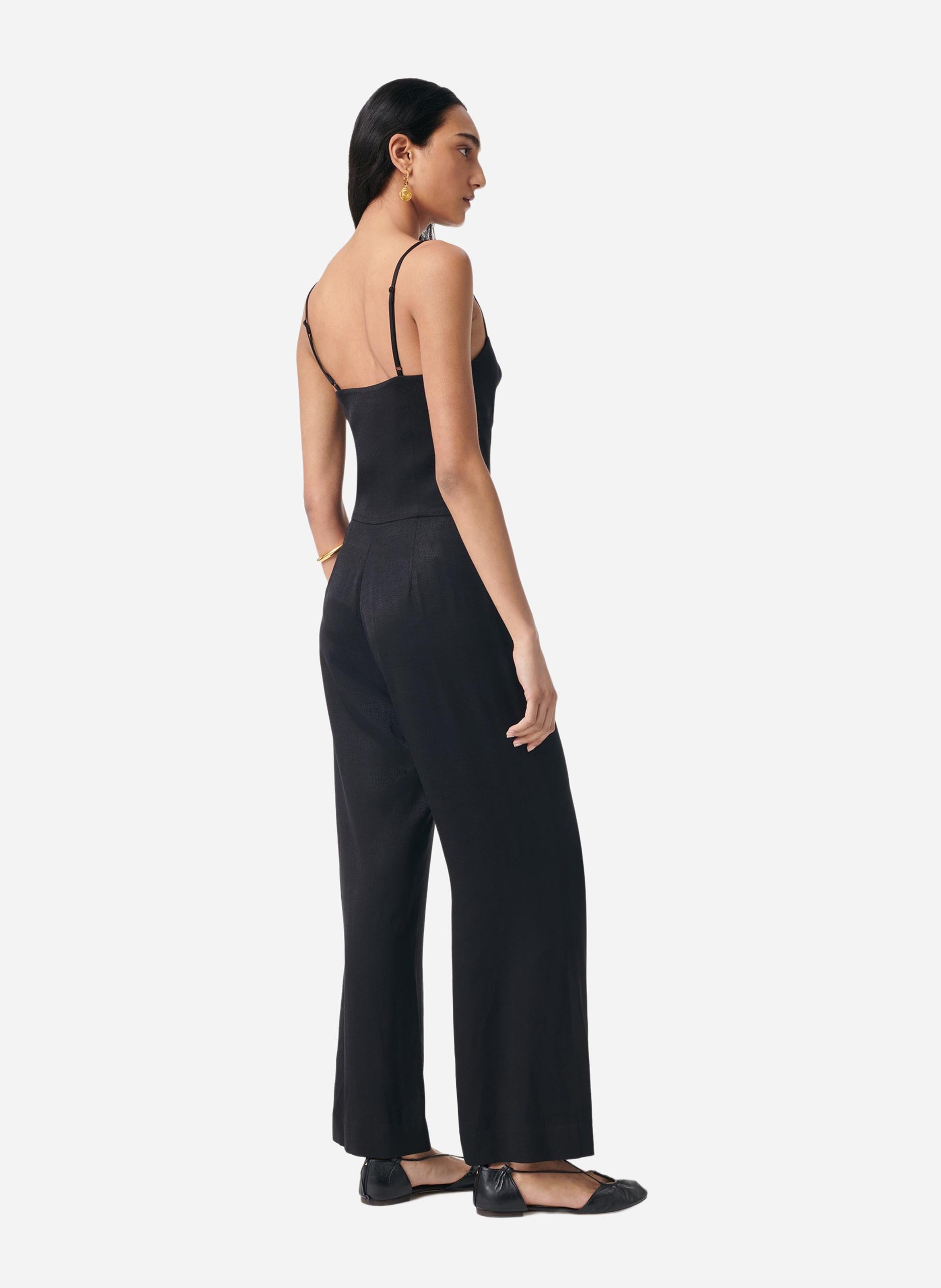 Gerade geschnittener Jumpsuit VANESSA BRUNO Schwarz