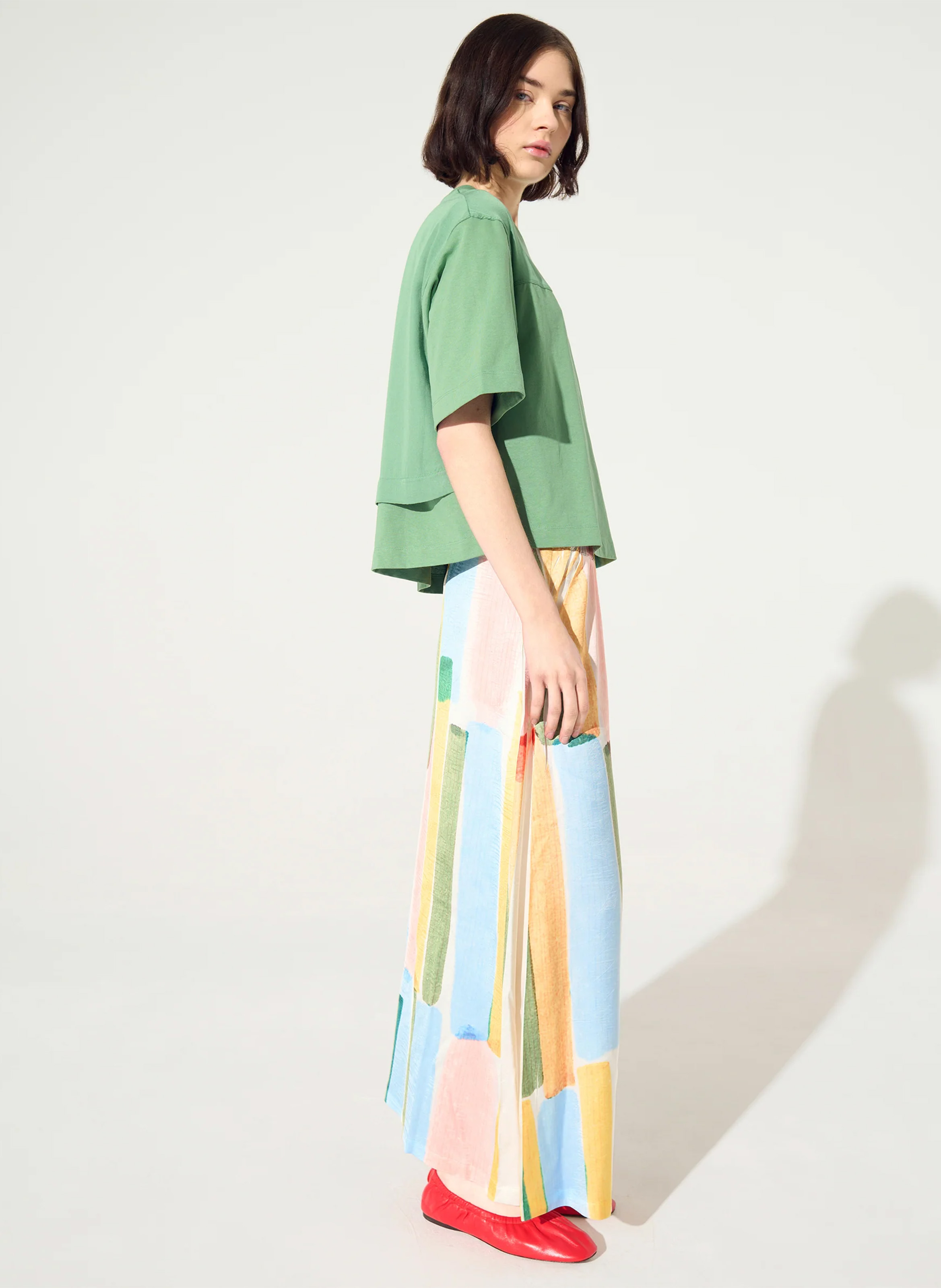 Kurzer Rock mit Print COTELAC ACOTE Mehrfarbig