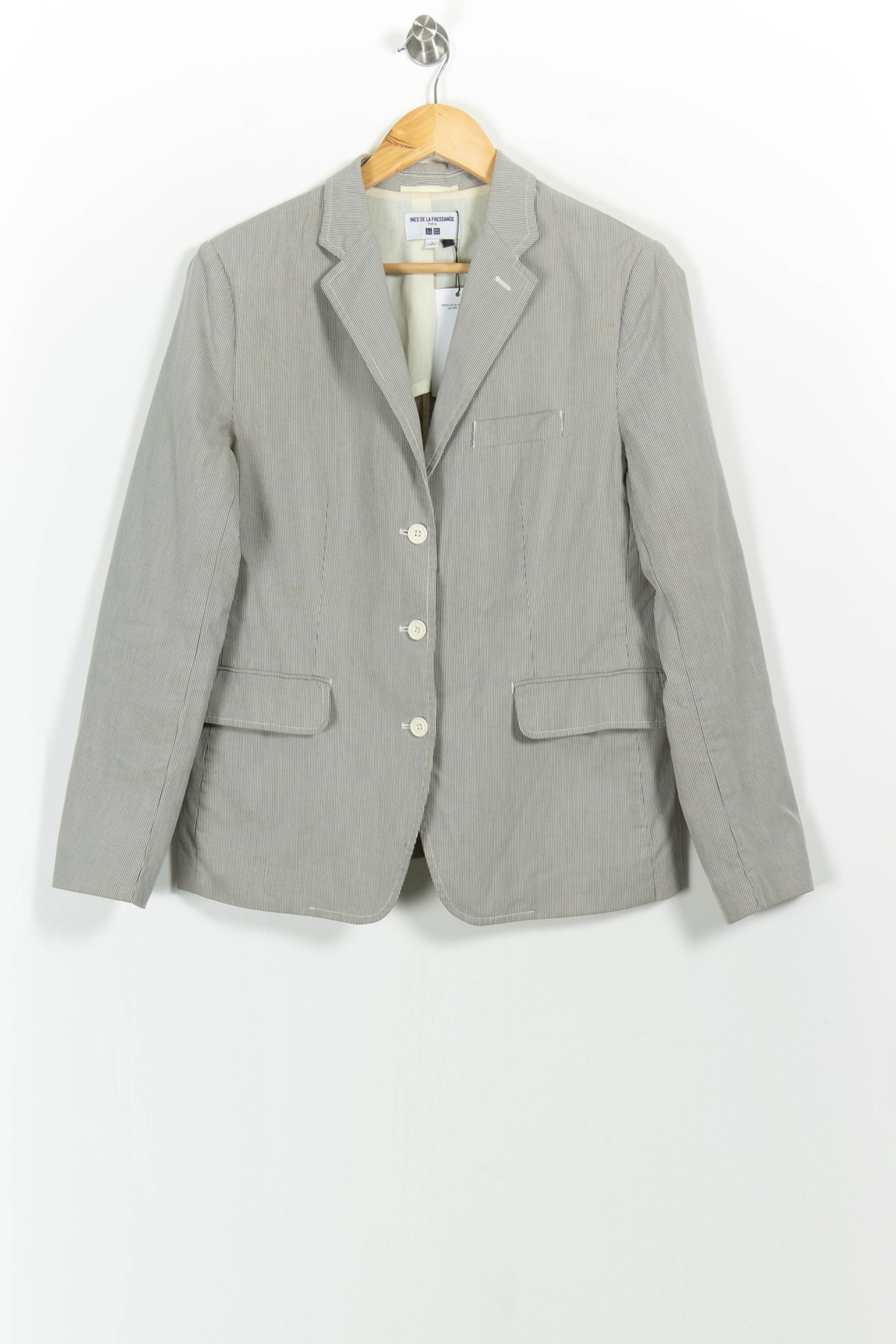 JACKET INES DE LA FRESSANGE - Seconde main Blue