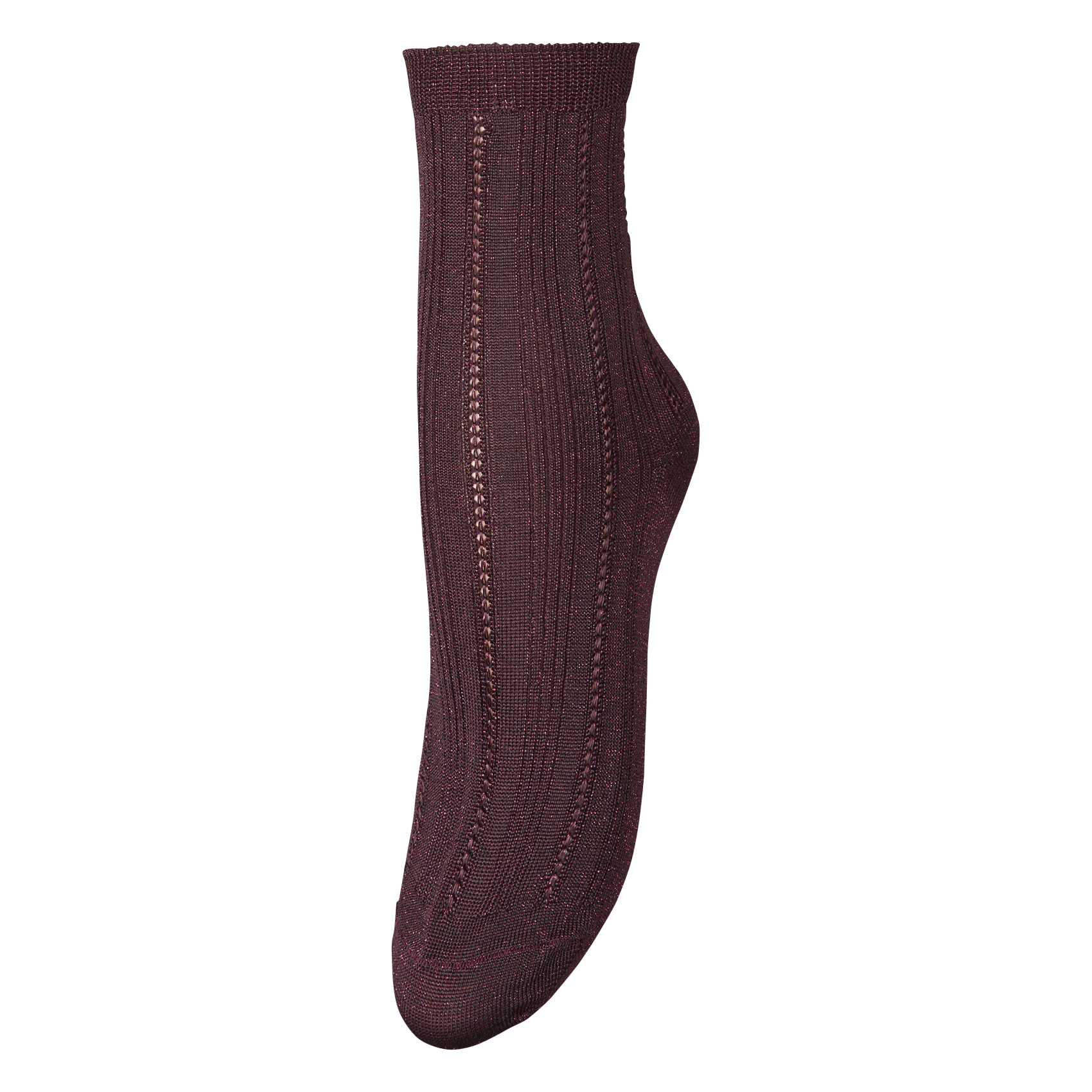 Mittelhohe einfarbige Socken BECKSONDERGAARD Rot