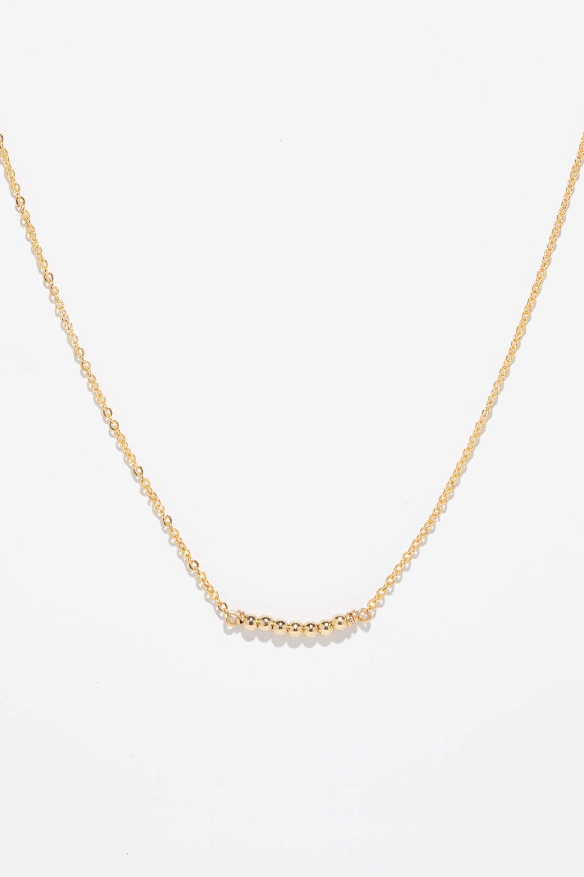 Thea Short Necklace - Gold YAY Golden