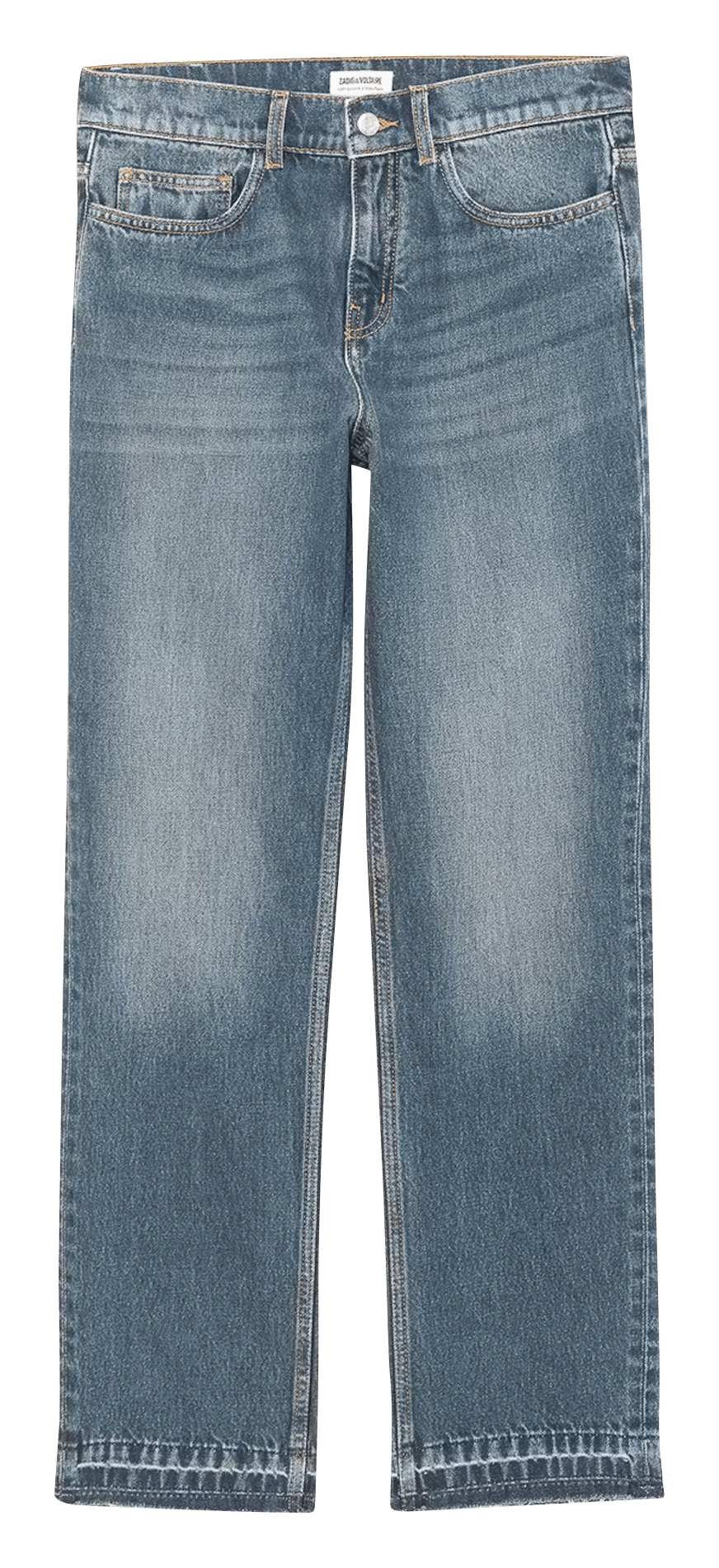Rechte, katoenen jeans ZADIG&VOLTAIRE Blauw