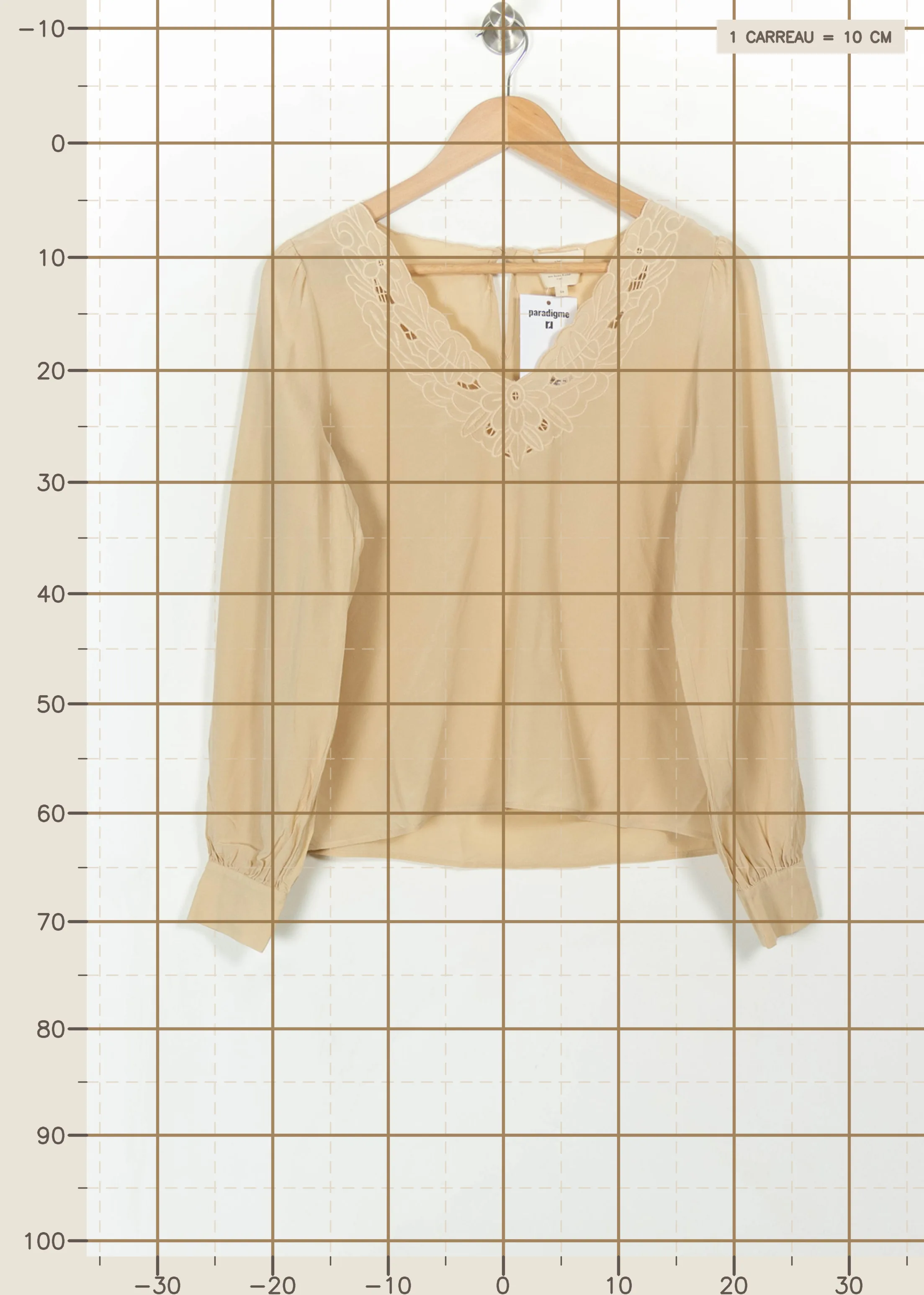 Blouse SEZANE - Seconde main Beige