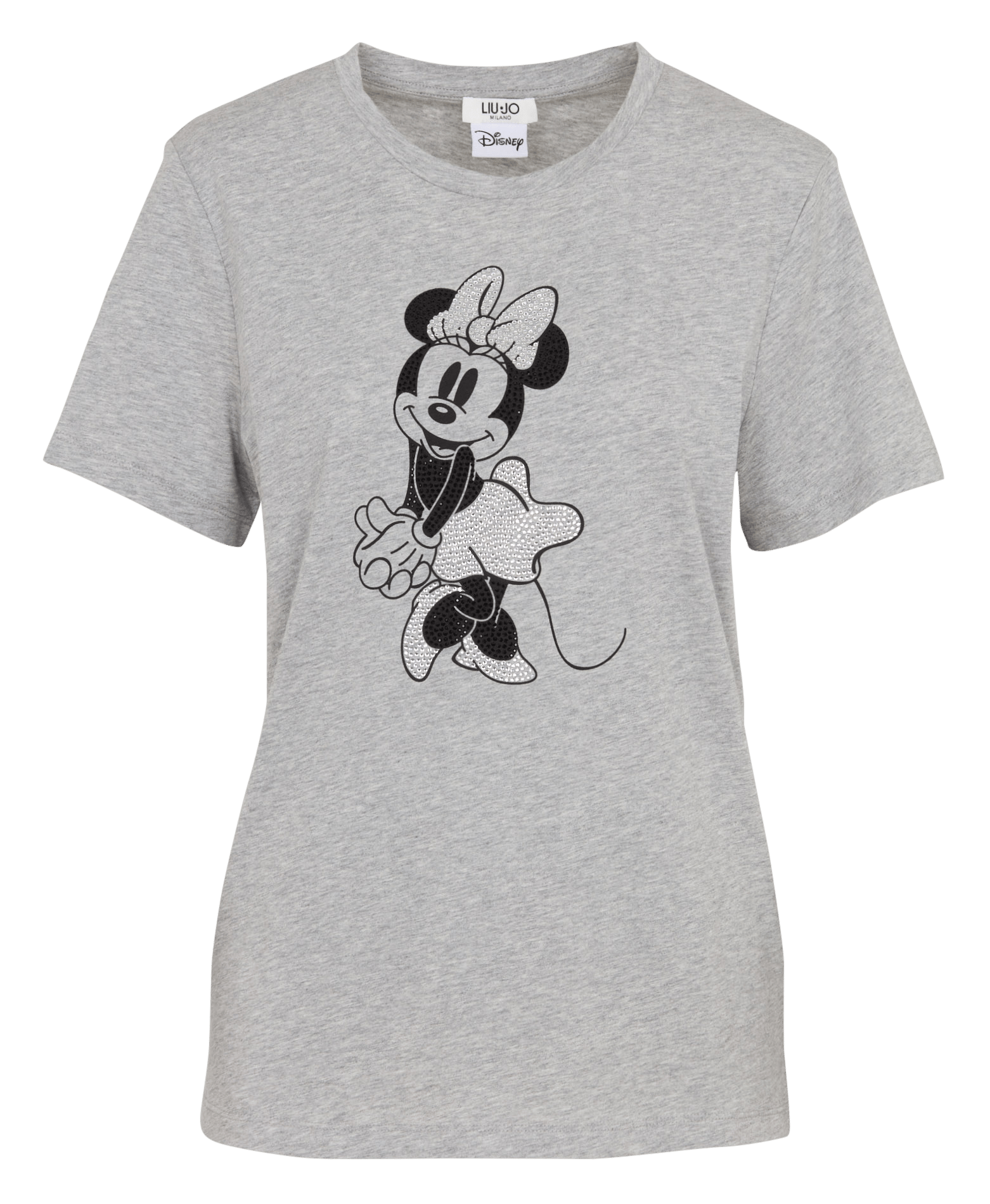 Rundhals-T-Shirt aus Baumwolle LIU JO