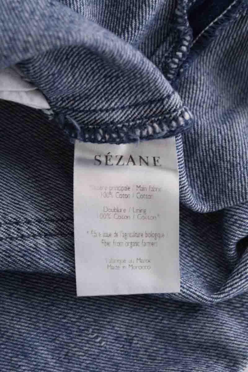 Mini shorts SEZANE - Seconde main Blue