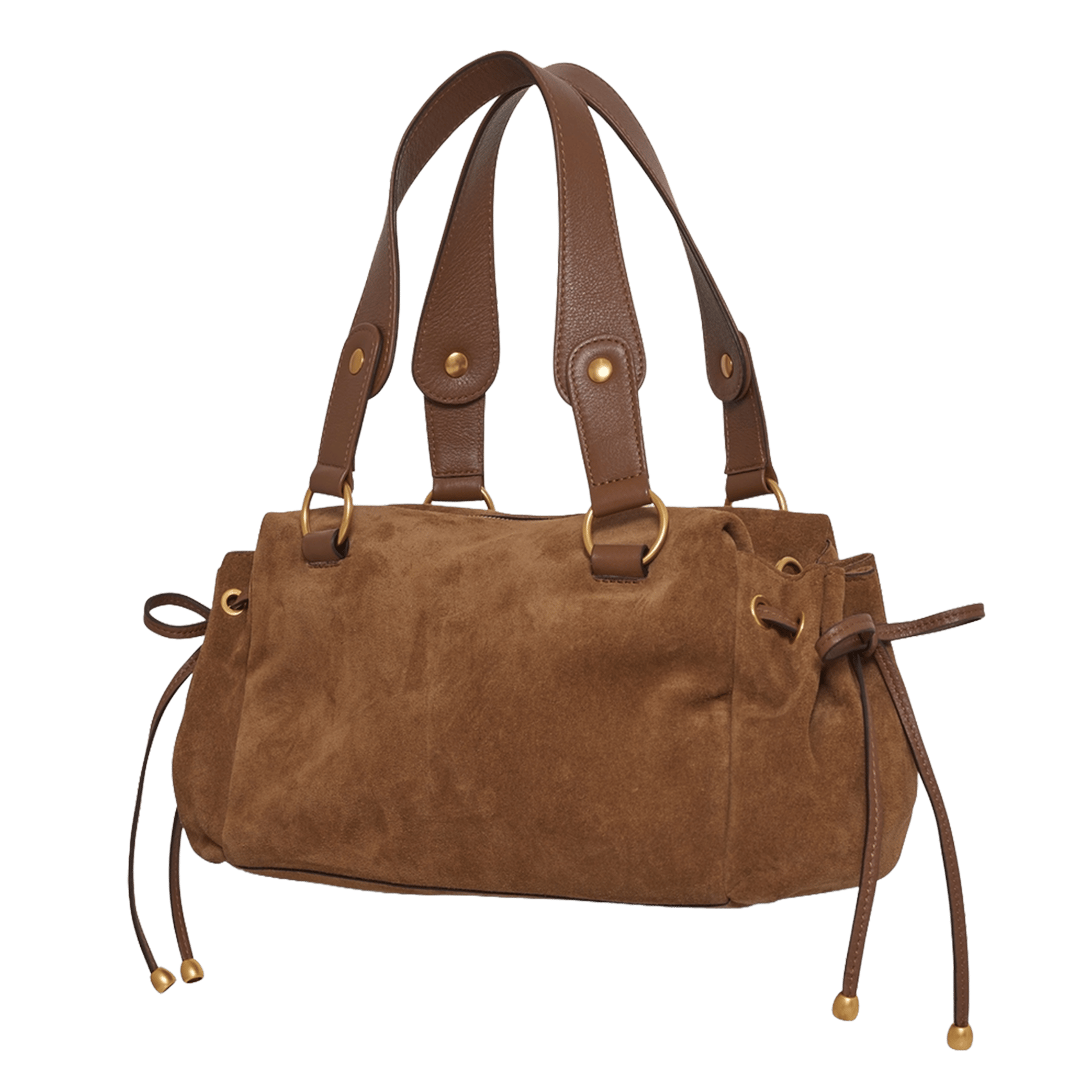 Schultertasche aus Leder GERARD DAREL Braun