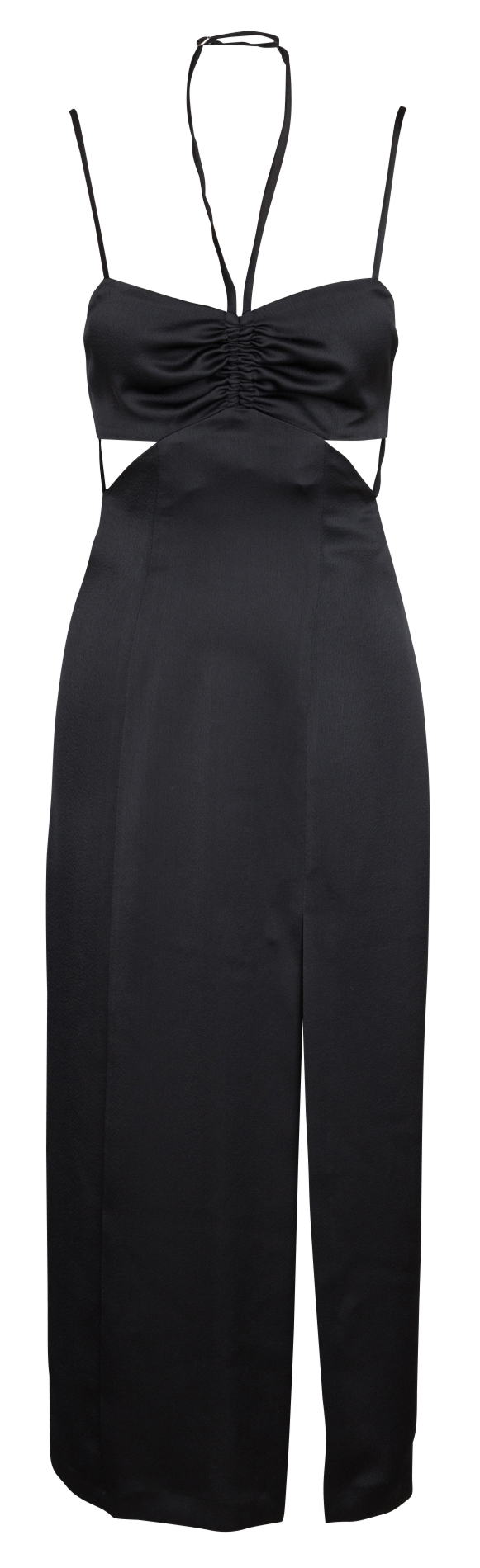 Long strappy dress IRO Black