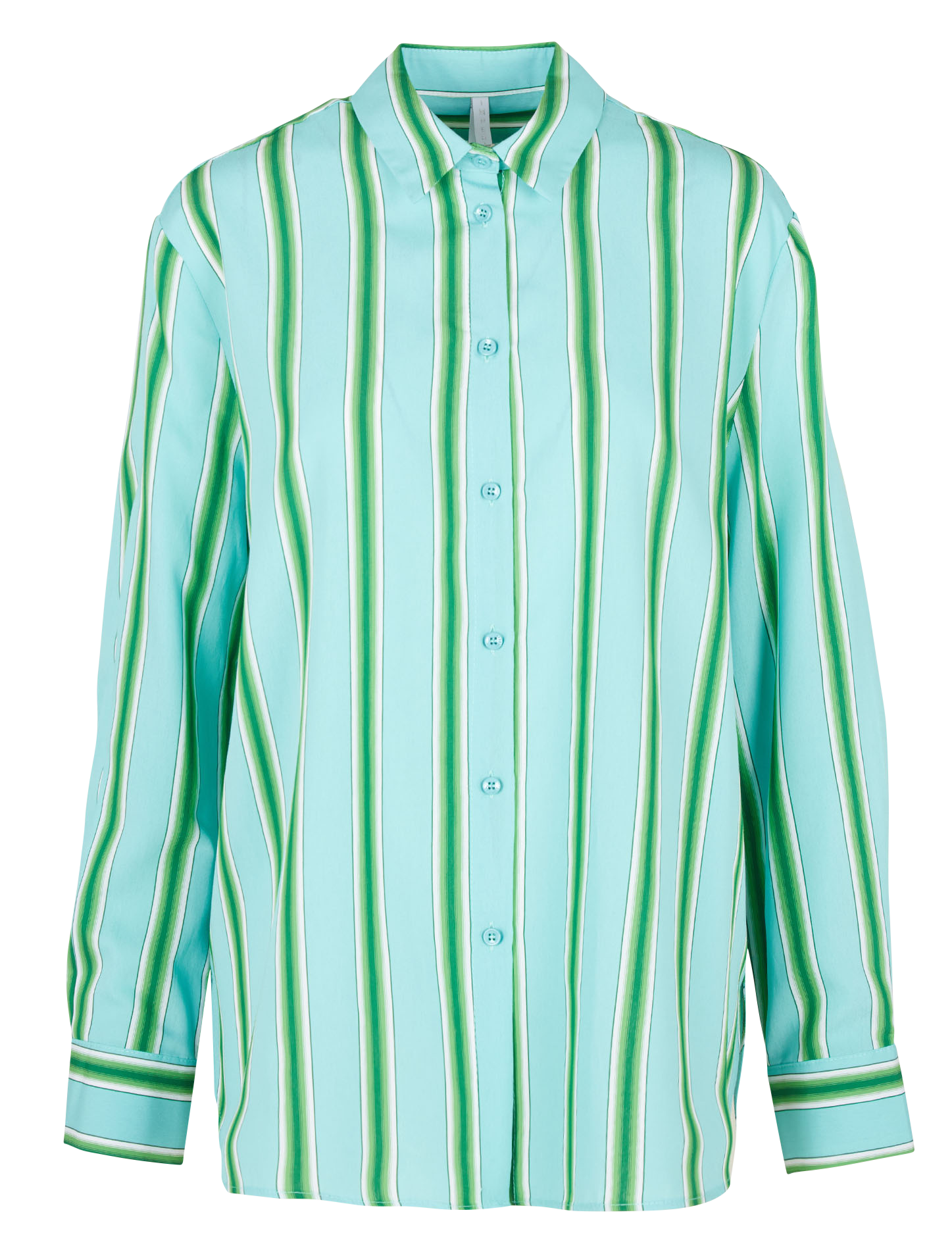 Chemise col classique ample à rayures IMPERIAL Vert