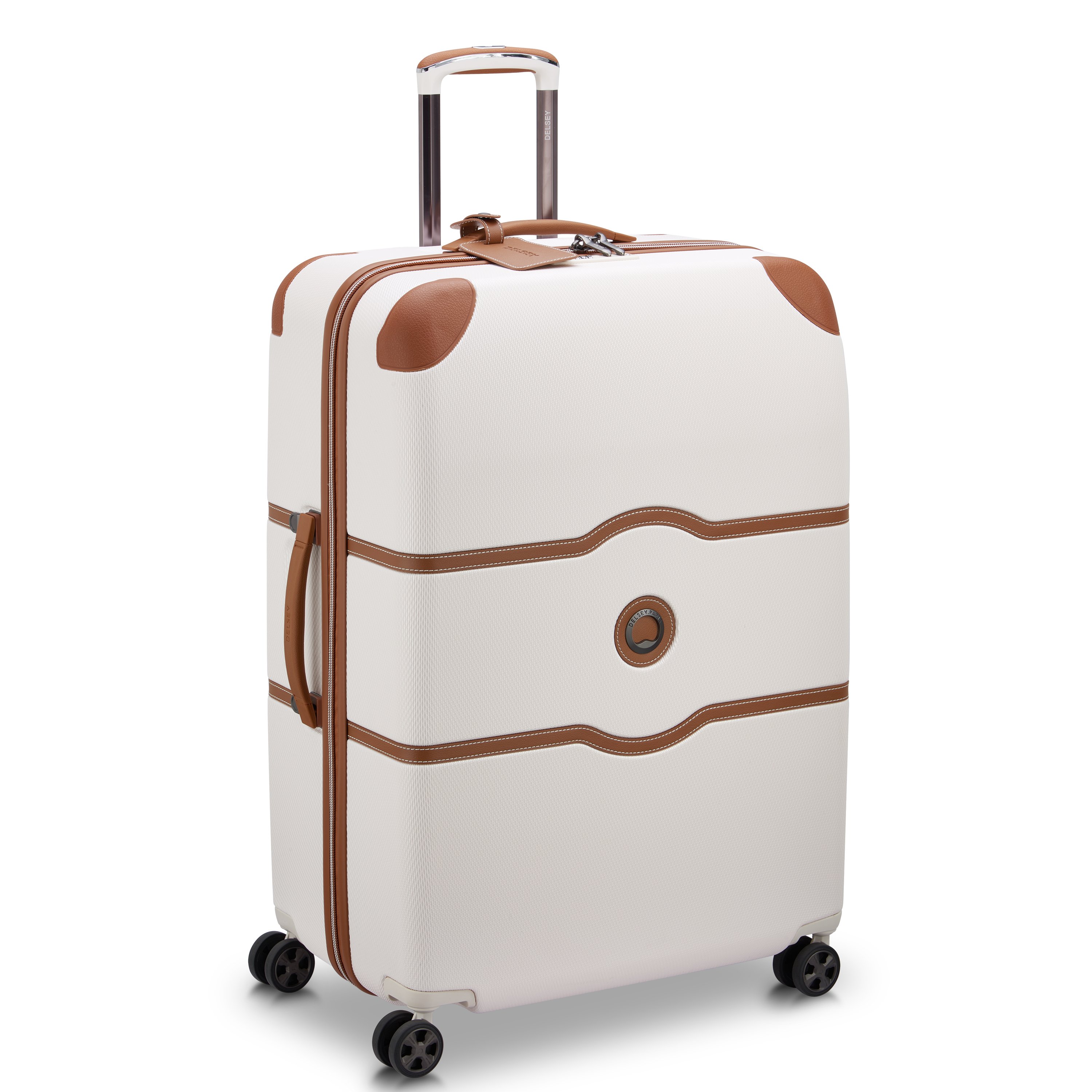 Rigid hold suitcase DELSEY PARIS Beige