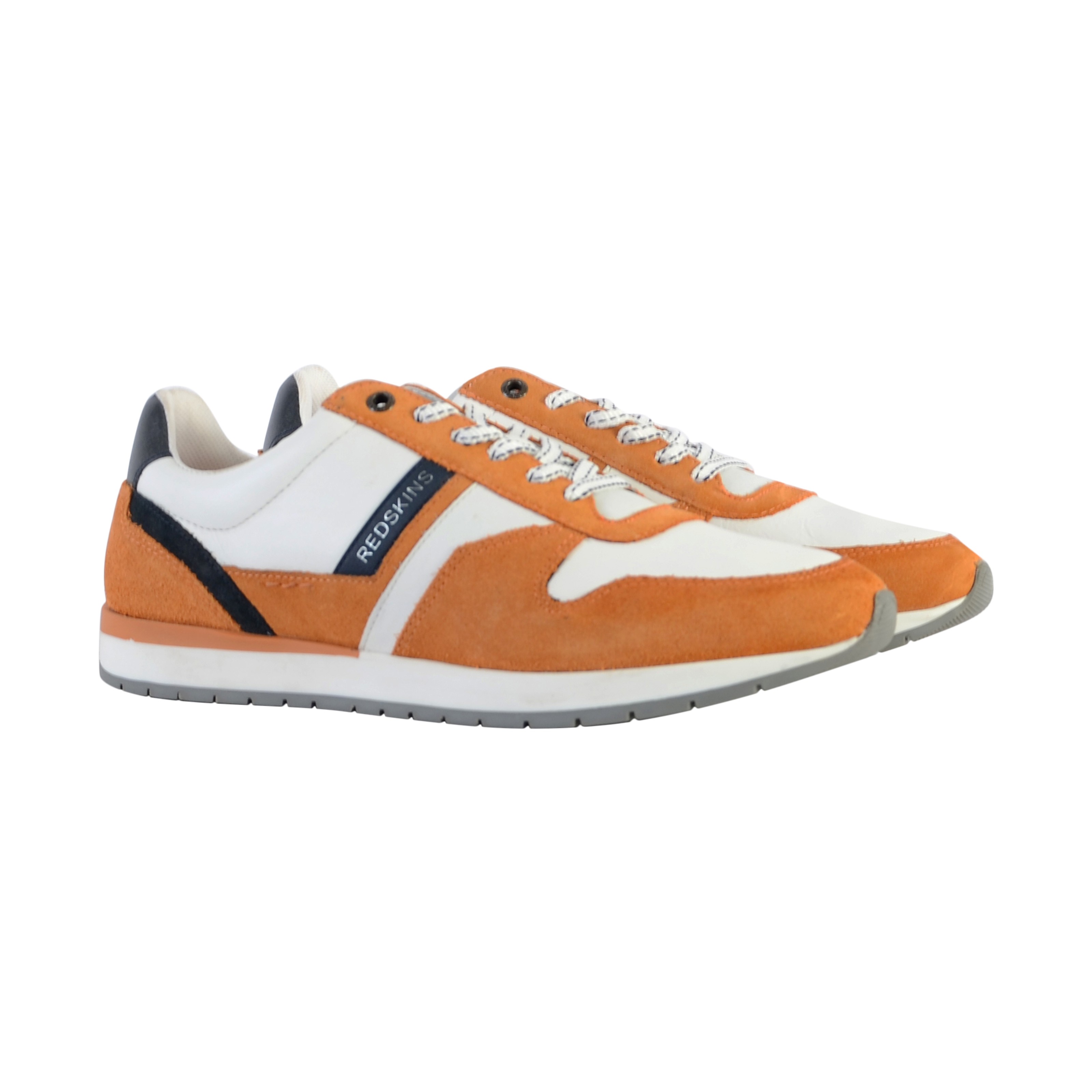 Nixori leather sneakers REDSKINS Orange