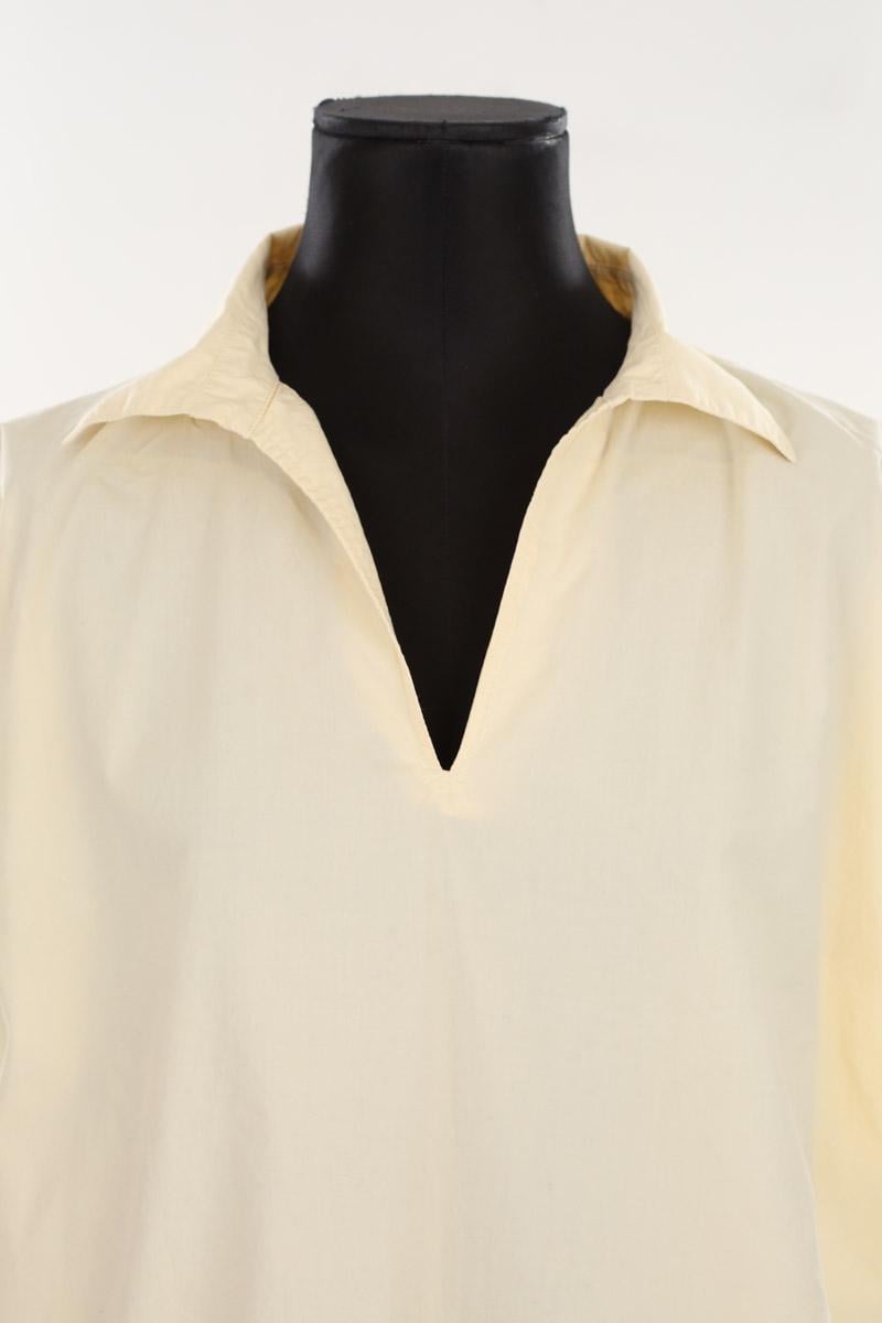 Cotton blouse CHLOE STORA - SECONDE MAIN Yellow