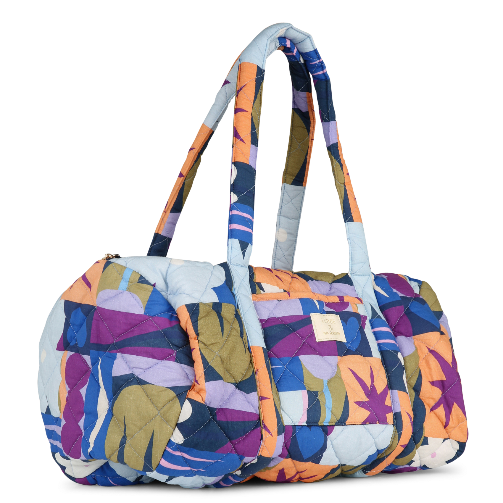 Cotton weekend bag I CODE Multicolored