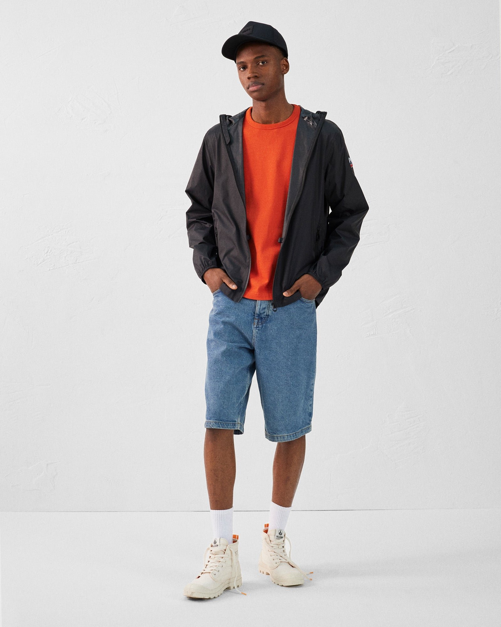 Packable raincoat derry JOTT Black