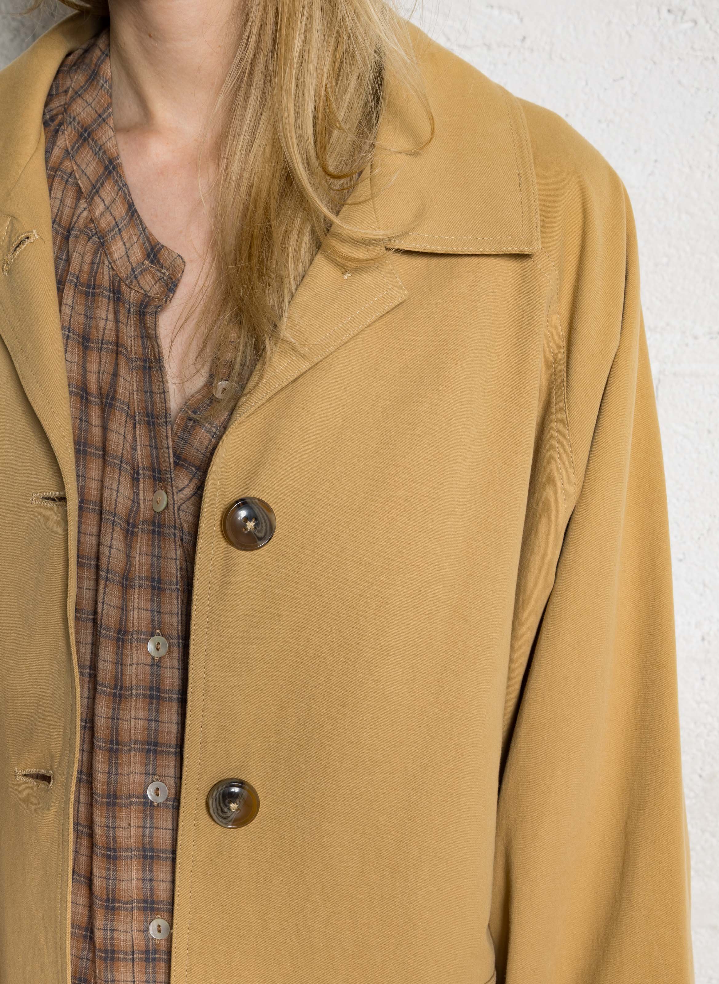 Trench oversize en coton JC SOPHIE Marron