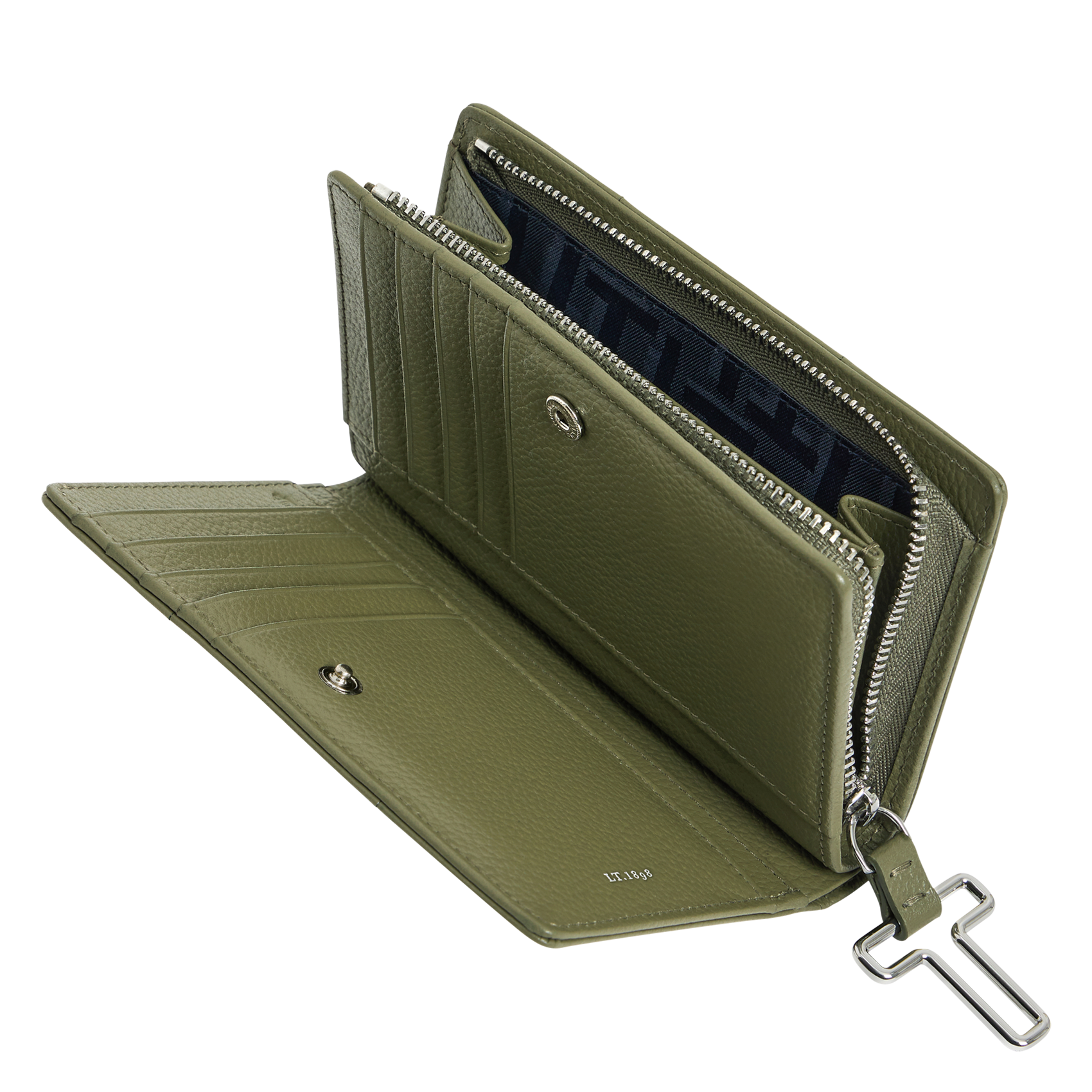 Portefeuille en cuir LE TANNEUR Vert