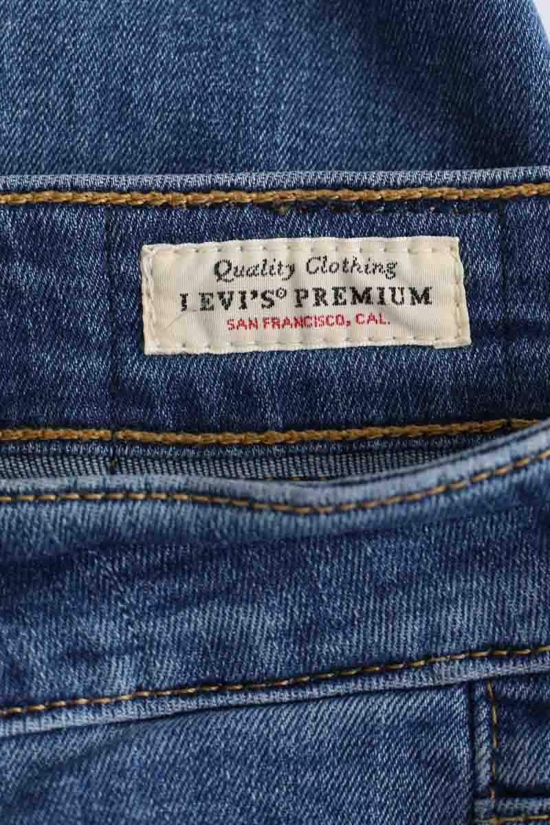 721 Slim Cotton Jeans LEVI'S - Seconde main Blue