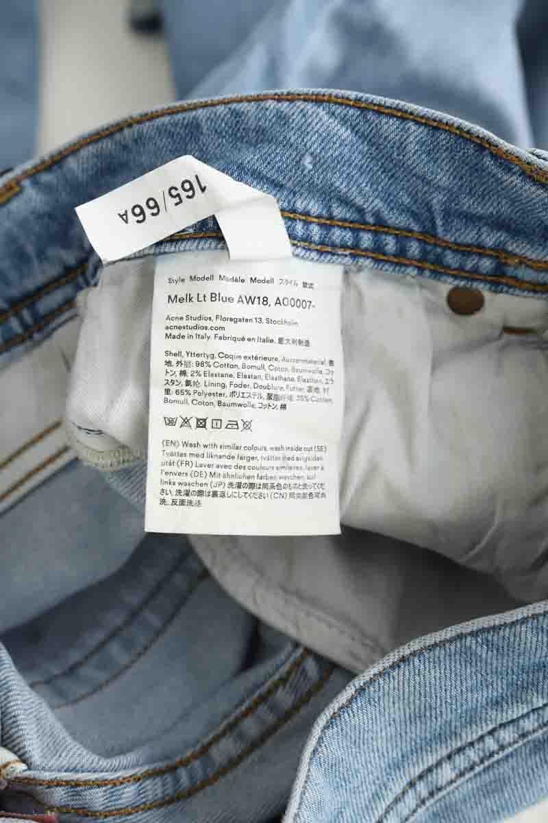 Blue slim jeans ACNE STUDIOS - Seconde Main Blue