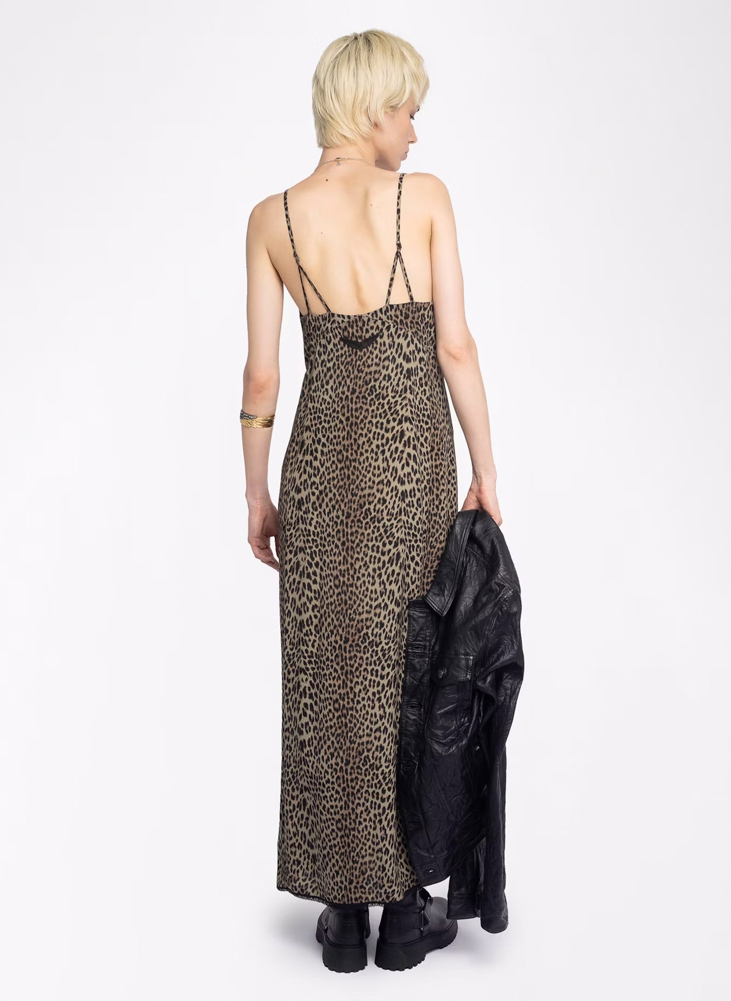 Robe longue imprimée ZADIG&VOLTAIRE Vert