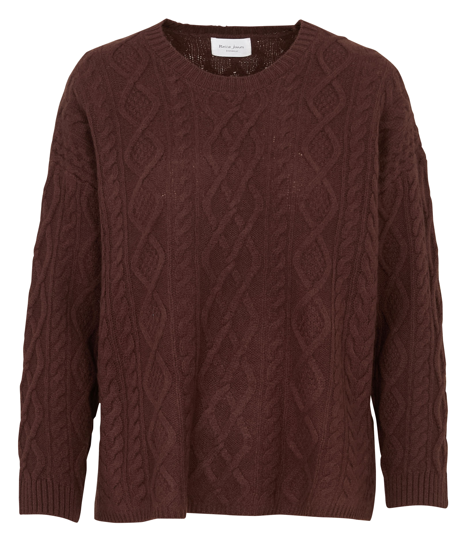 Oversized sweater BELLA JONES Brown