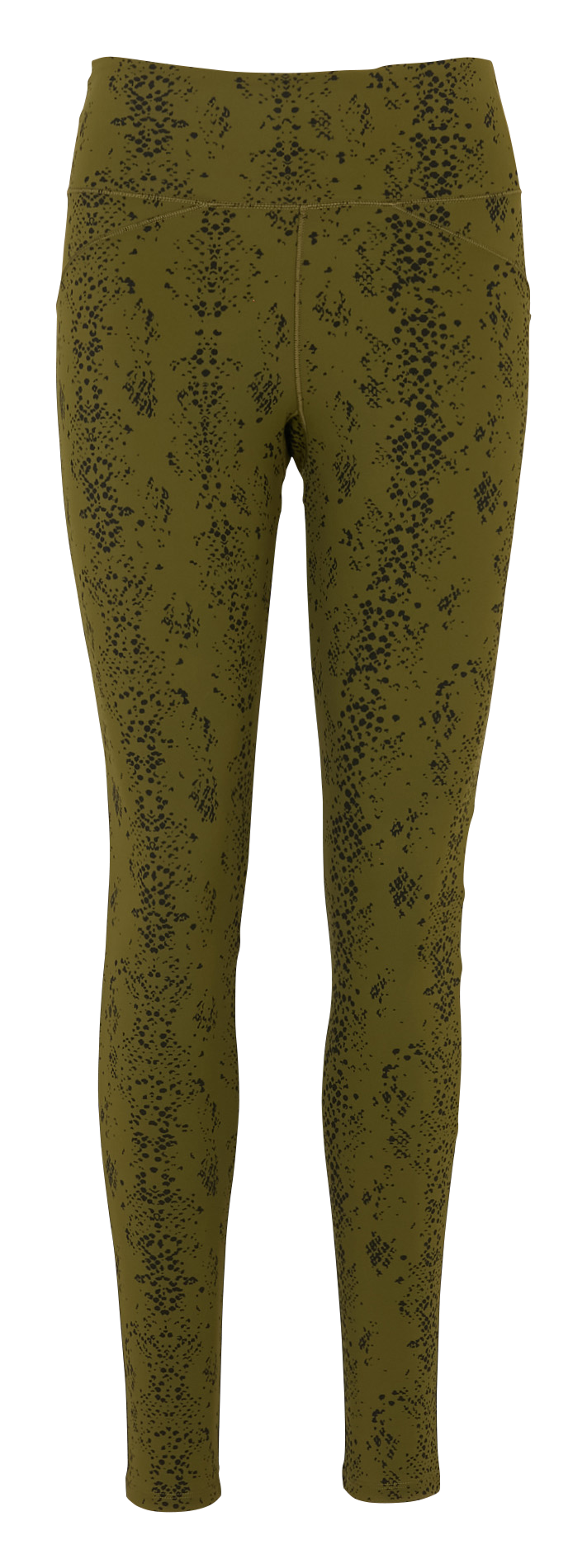 Printed slim leggings LA NOUVELLE Green