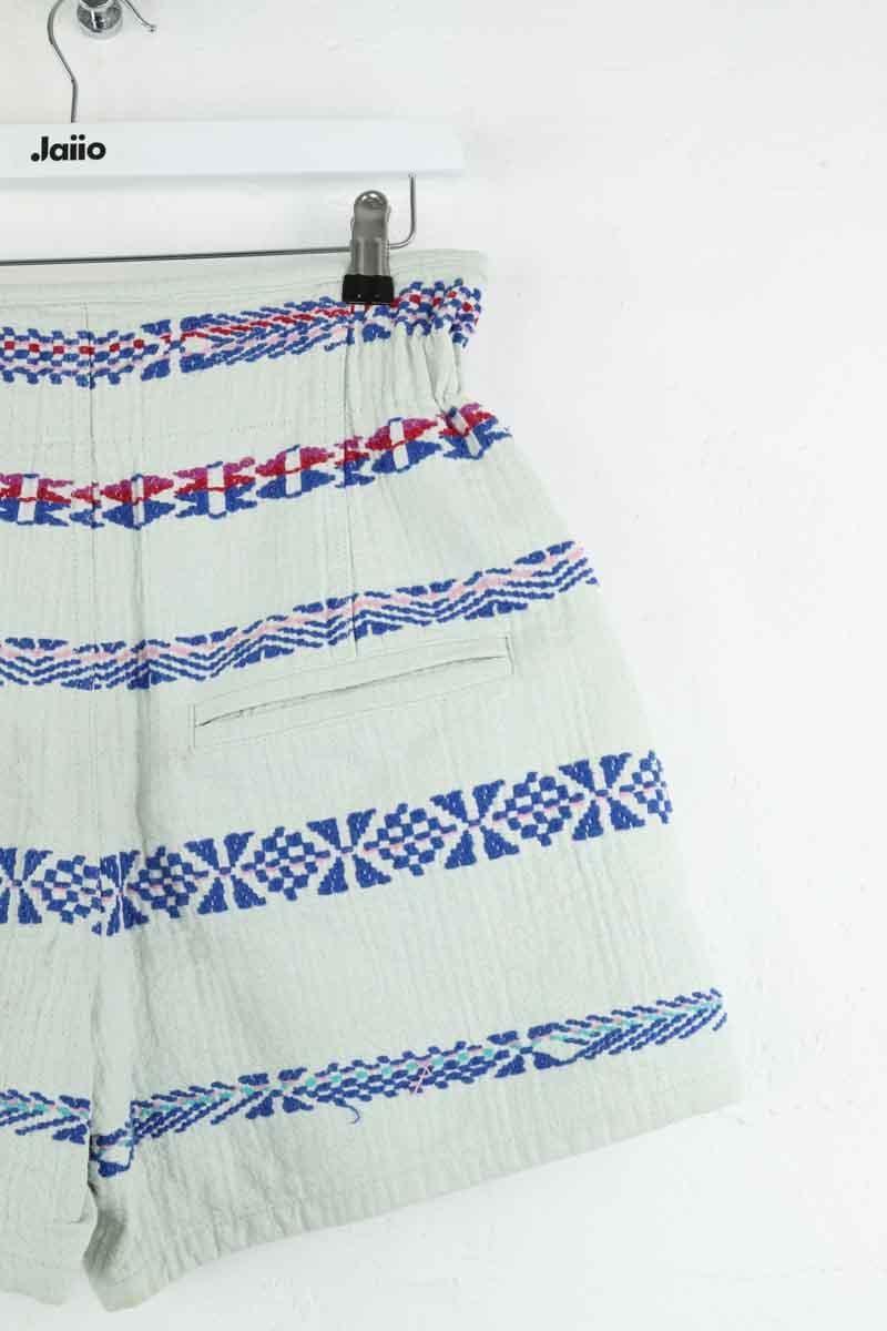 Cotton mini shorts ISABEL MARANT - Seconde Main Green