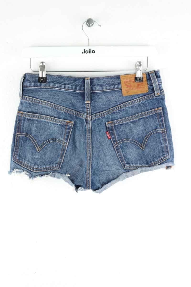 Cotton mini shorts LEVI'S - Seconde main Blue