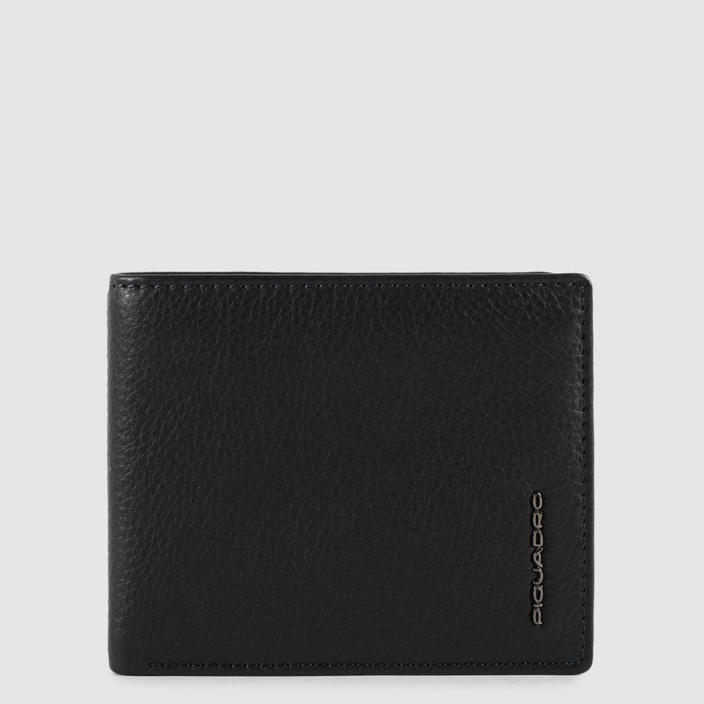 Babylon leather wallet PIQUADRO Black