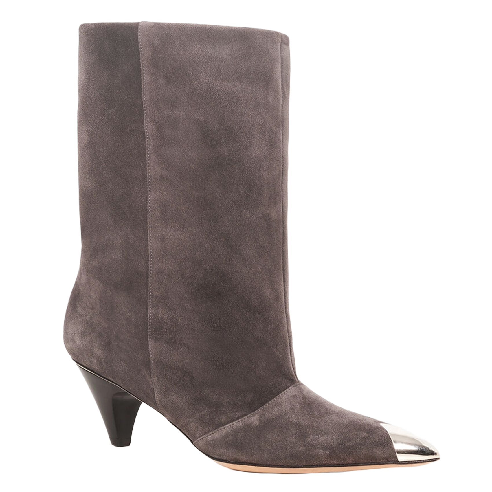 Bottines en cuir IRO Gris