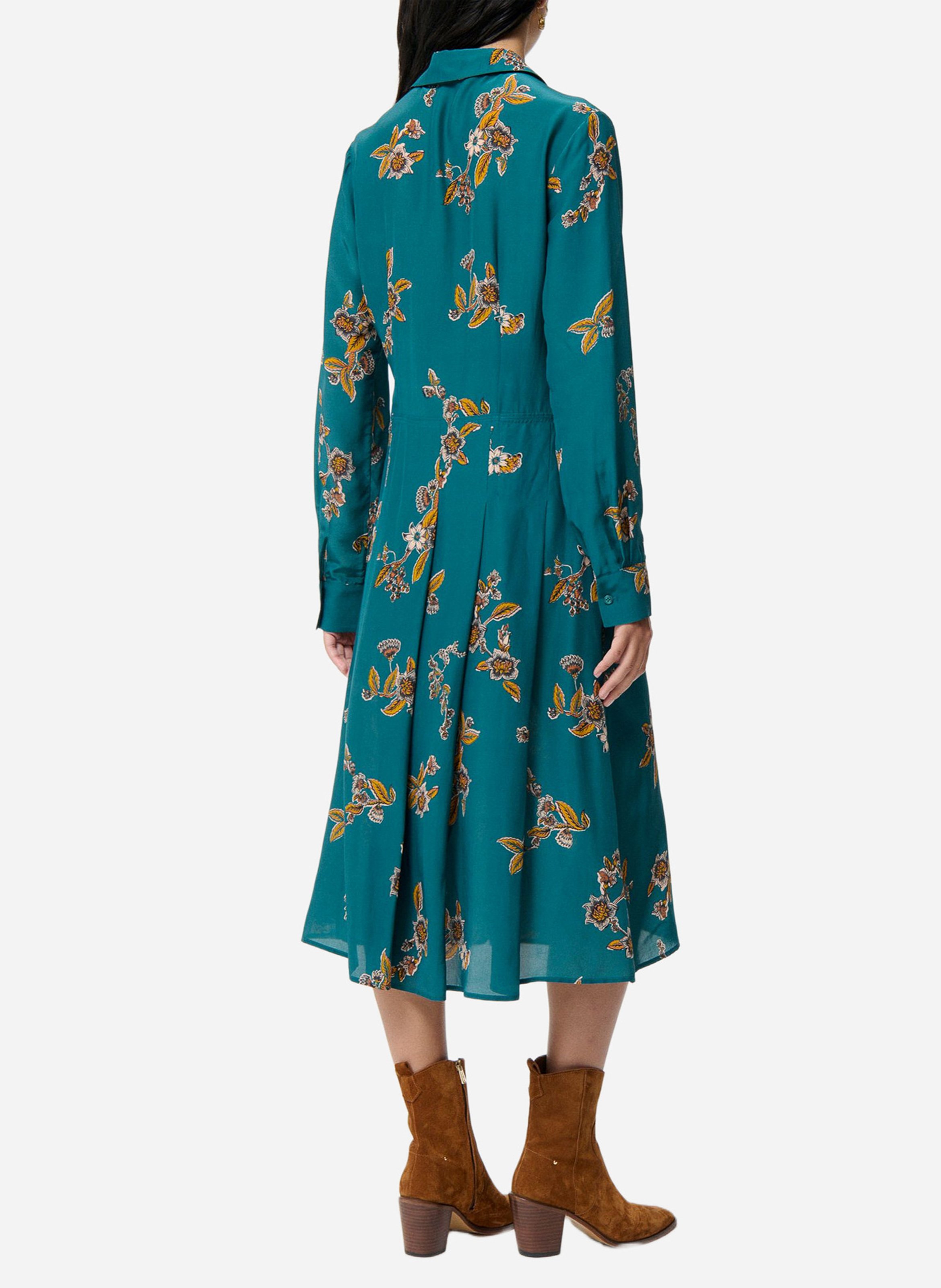 Long printed dress VANESSA BRUNO Blue