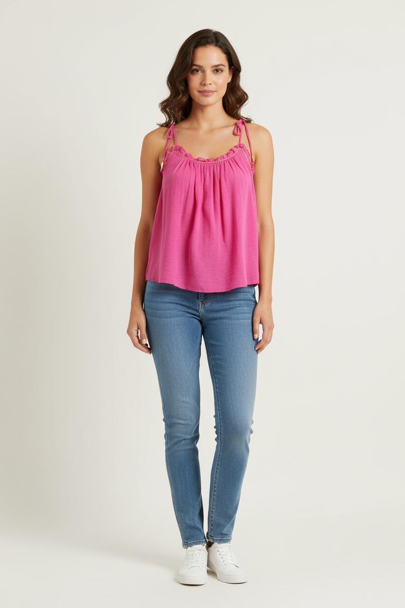 Top & tank top LOUISE MISHA - Seconde Main Pink