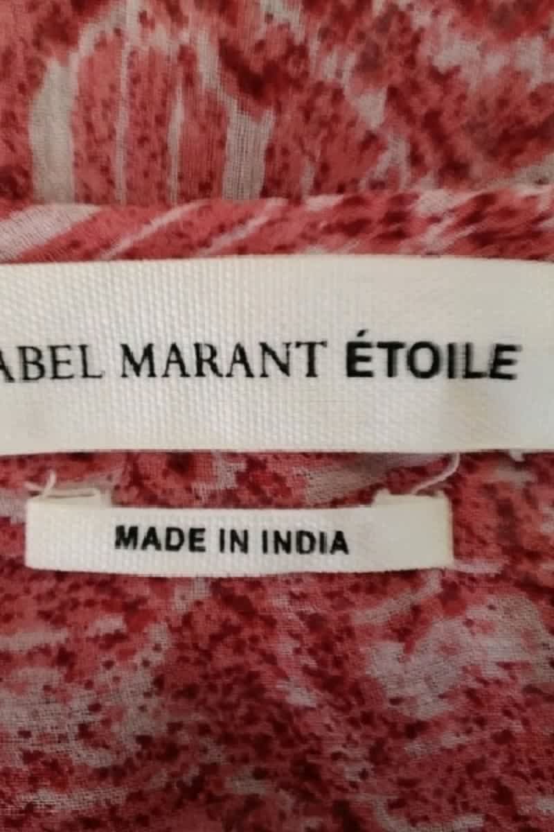 Blouse ISABEL MARANT - Seconde Main Red