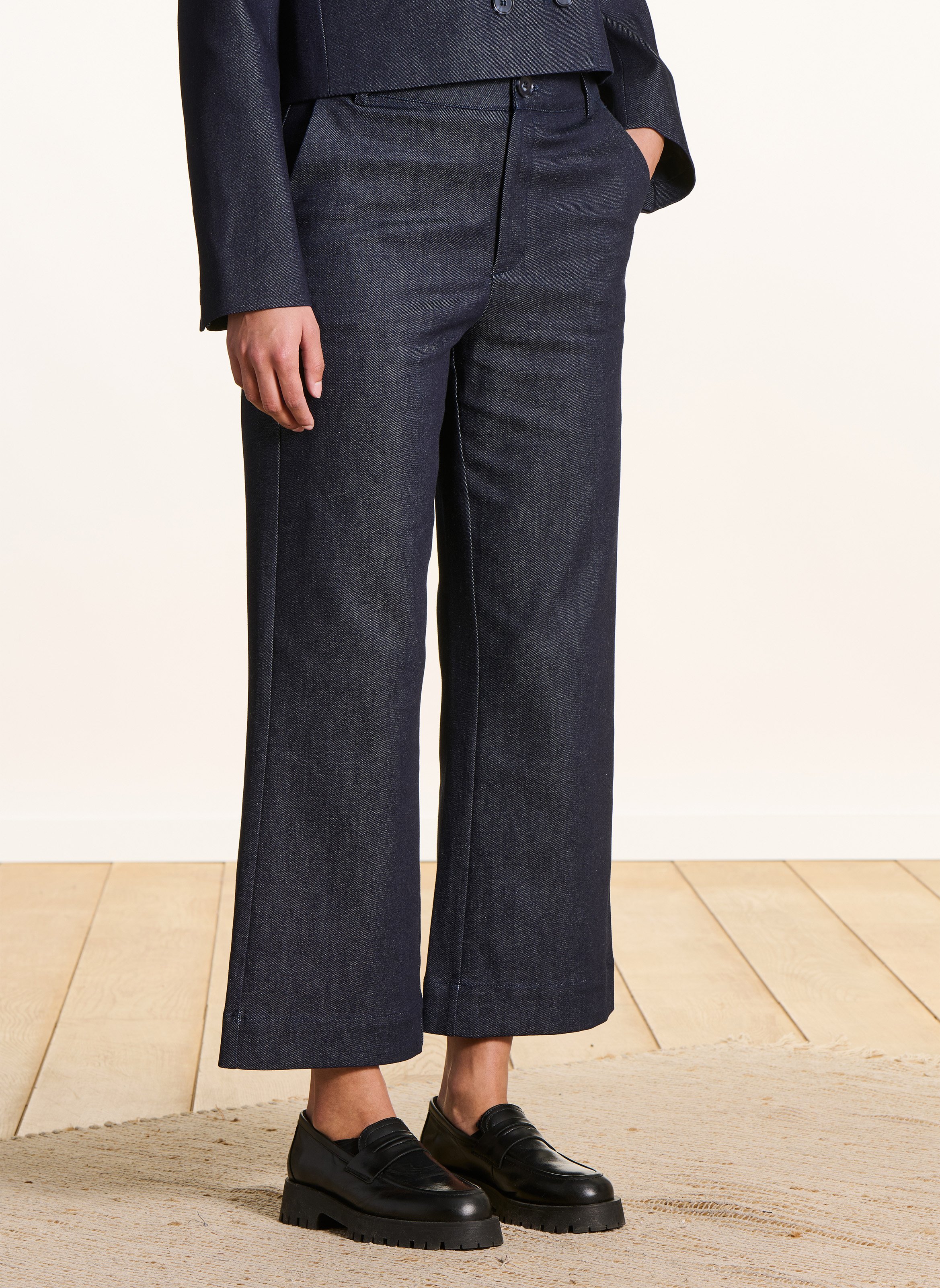 Pantalon large  LA FEE MARABOUTEE Bleu