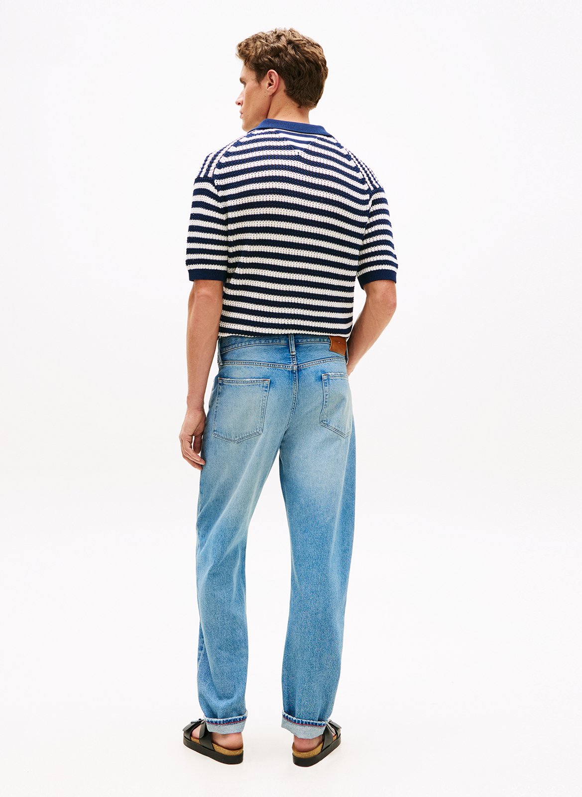 Csally - Gerade geschnittene Baumwollhose TOMMY HILFIGER Blau