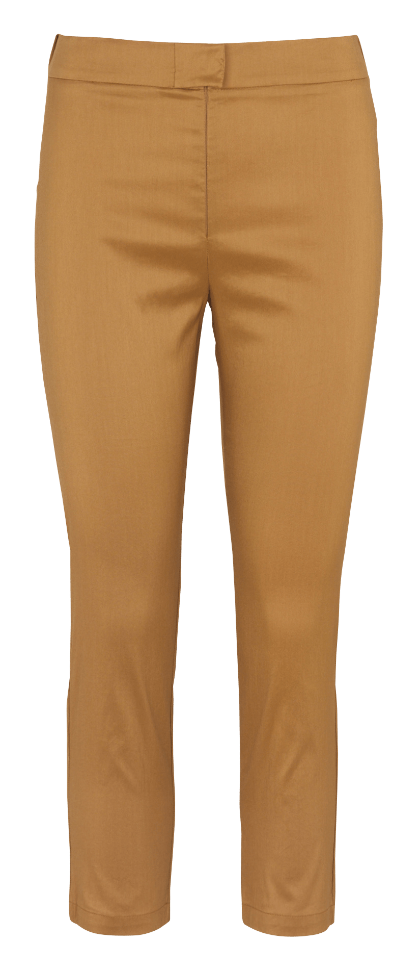 Cropped cotton-blend pants COTELAC Brown