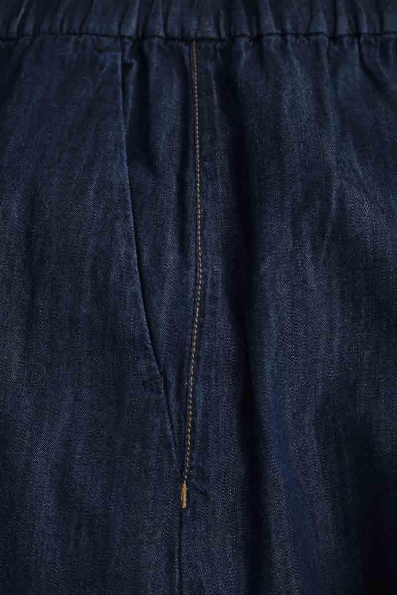 Wide trousers MAX MARA - Seconde Main Blue