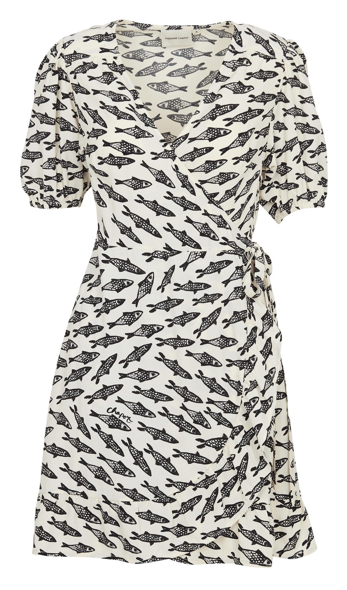 Birmane printed dress FABIENNE CHAPOT White